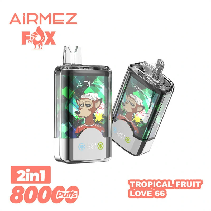 Airmez Fox 80000パフ 2-in-1 使い捨て電子タバコ - image 3