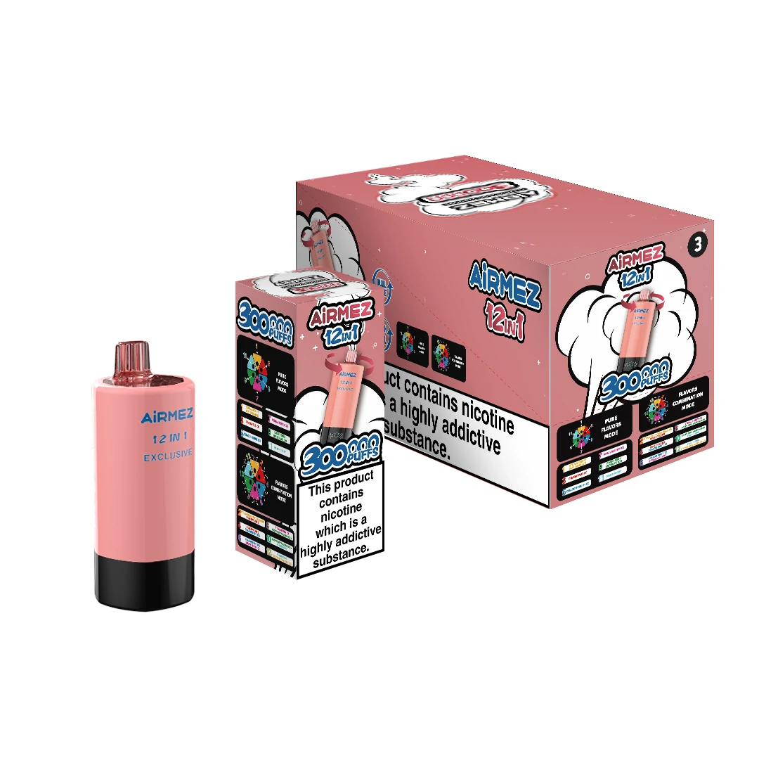 Airmez 300000パフ 12-in-1 使い捨て電子タバコ - image 3