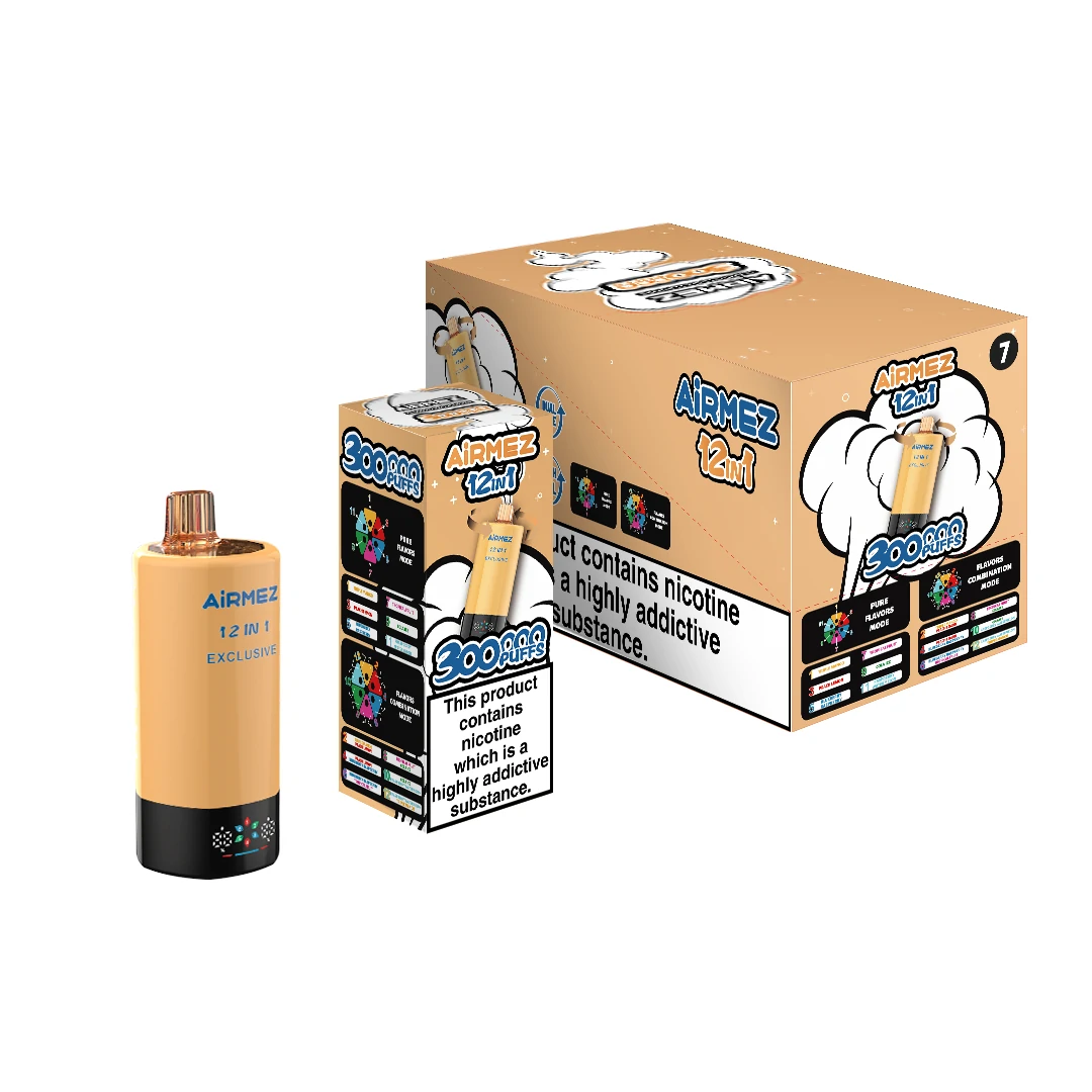 Airmez 300000パフ 12-in-1 使い捨て電子タバコ - image 7