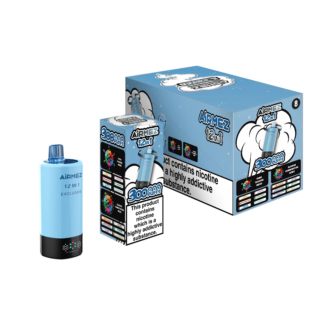 Airmez 300000パフ 12-in-1 使い捨て電子タバコ - image 5