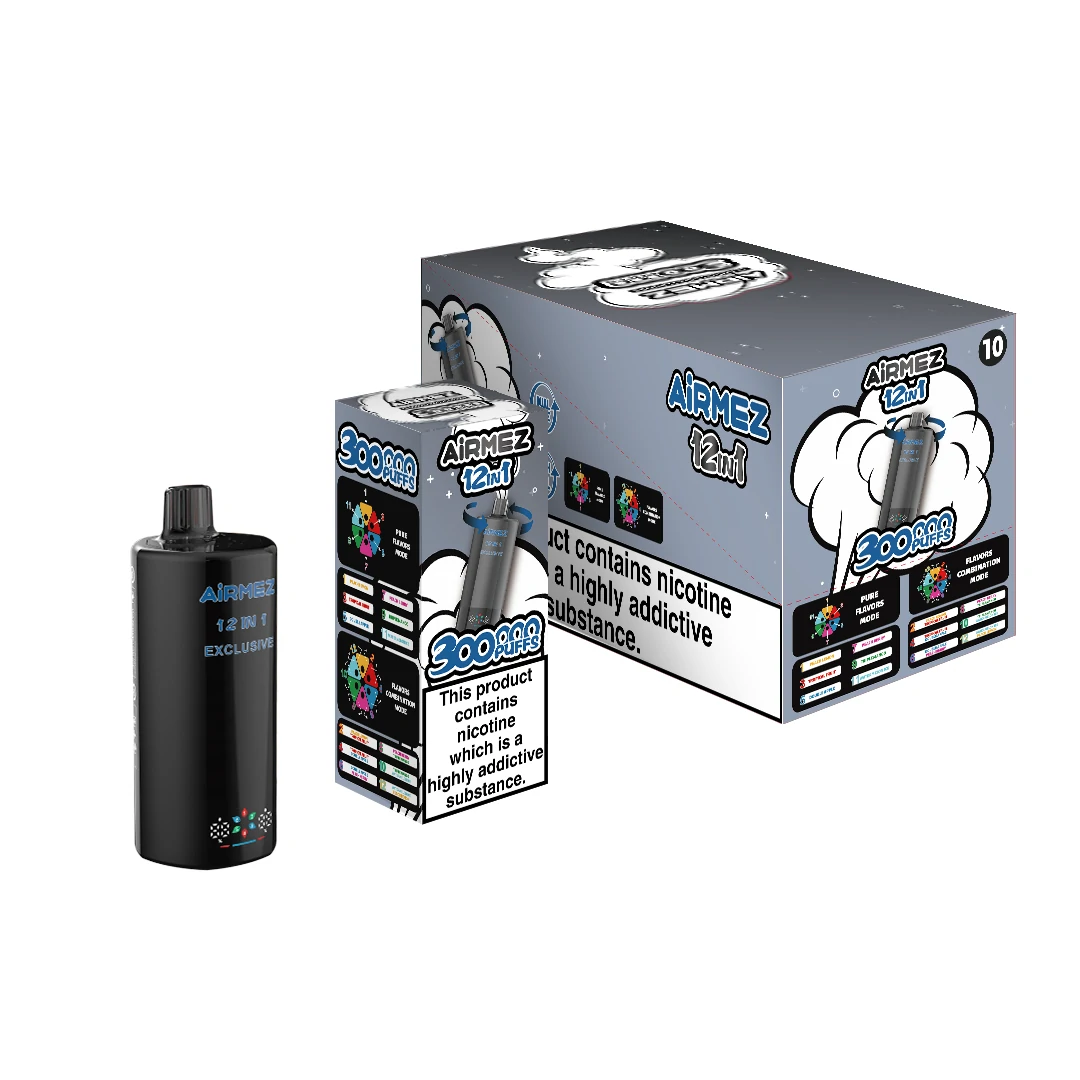 Airmez 300000パフ 12-in-1 使い捨て電子タバコ - image 10