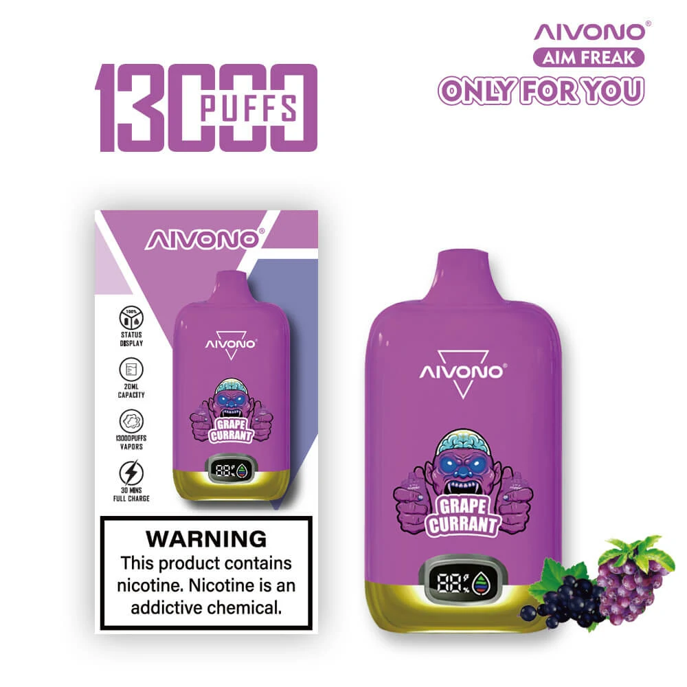 Aivono Aim Freak 13000パフ 使い捨て電子タバコ - image 4