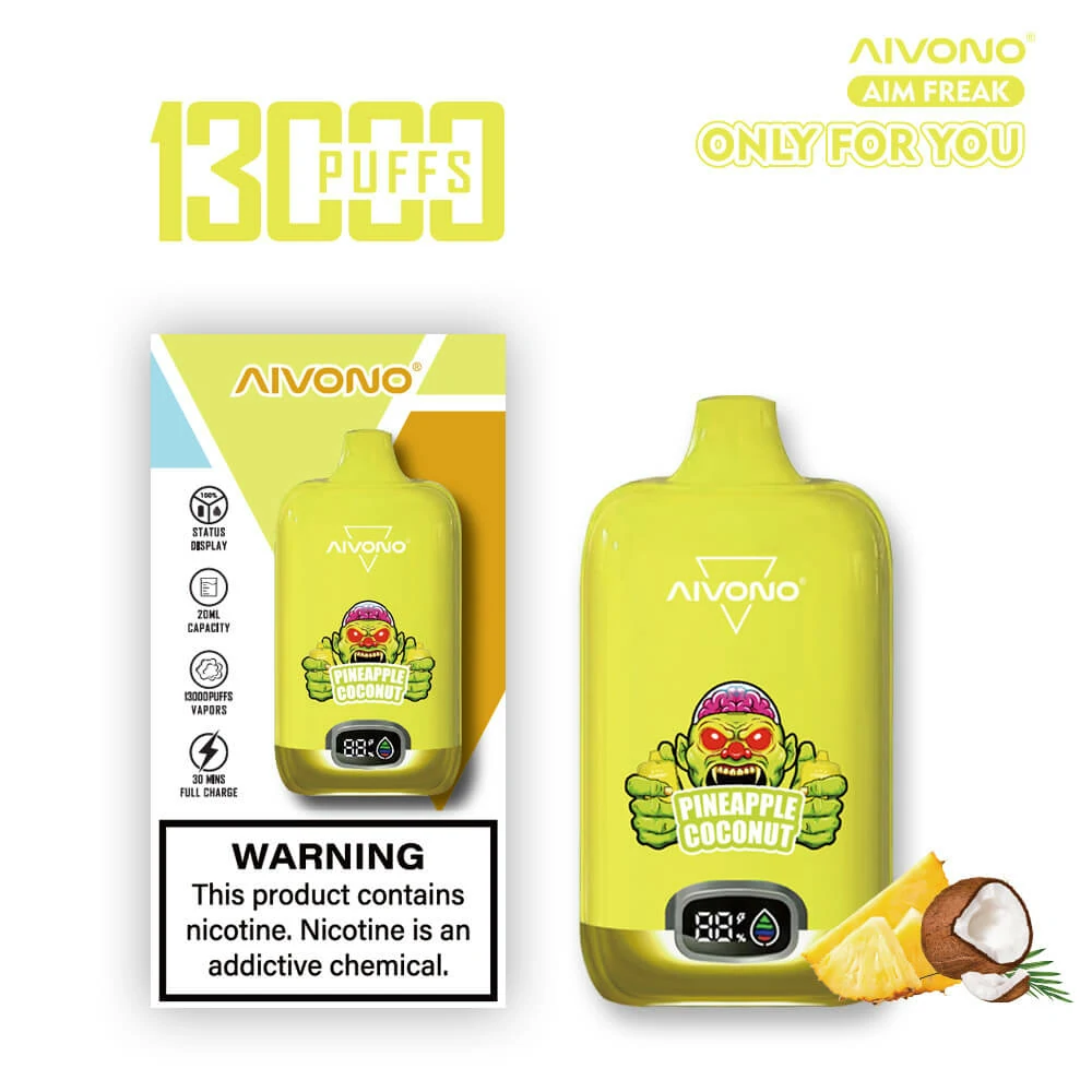 Aivono Aim Freak 13000パフ 使い捨て電子タバコ - image 8