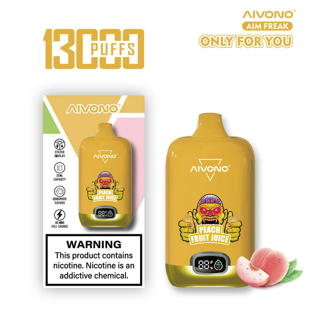 Aivono Aim Freak 13000パフ 使い捨て電子タバコ - image 7