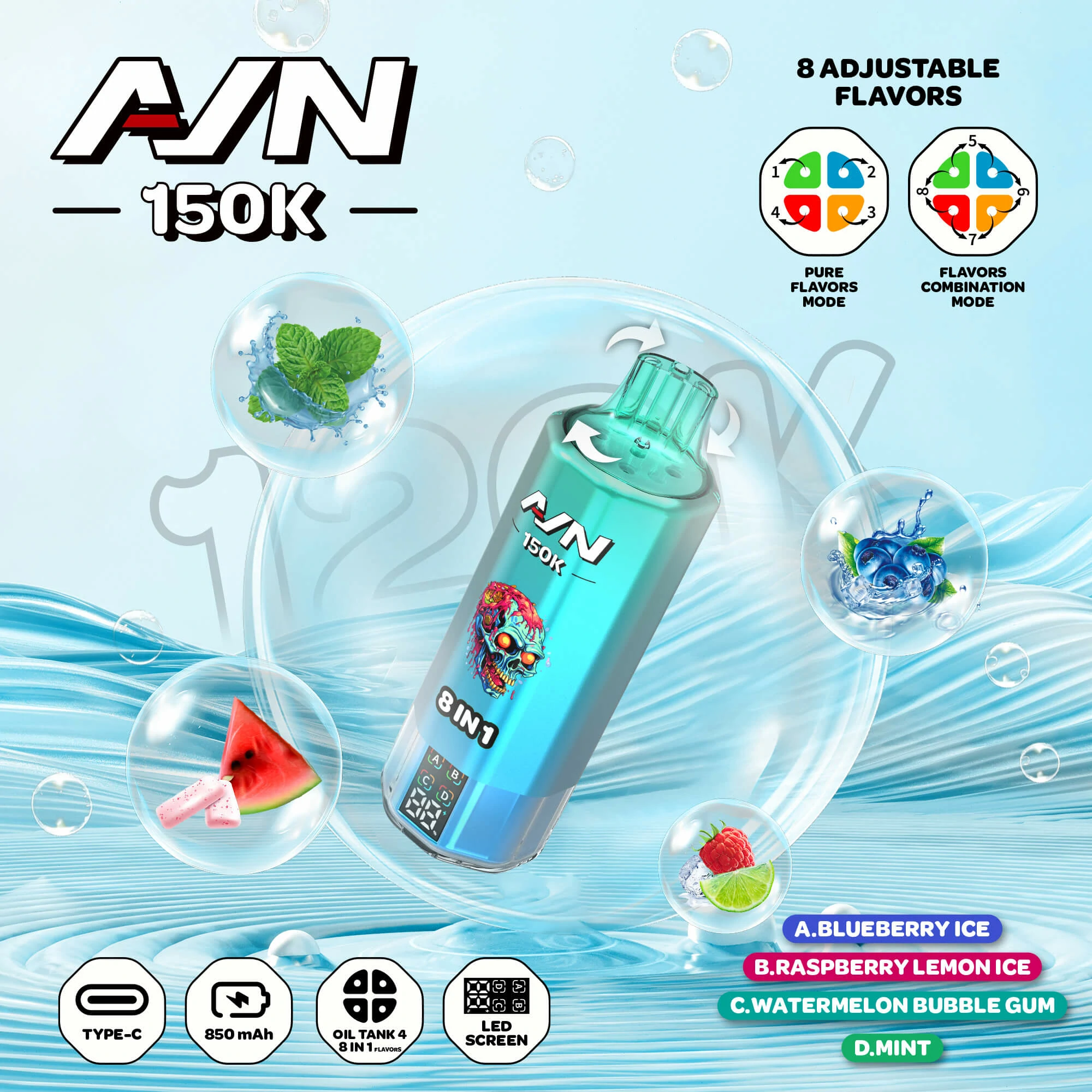 AIVONO AIM AVN 150000パフ 使い捨て電子タバコ - image 7