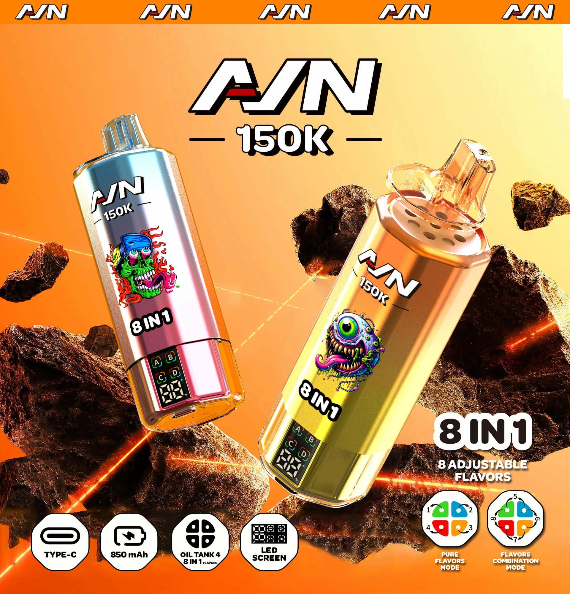 AIVONO AIM AVN 150000パフ 使い捨て電子タバコ - image 10