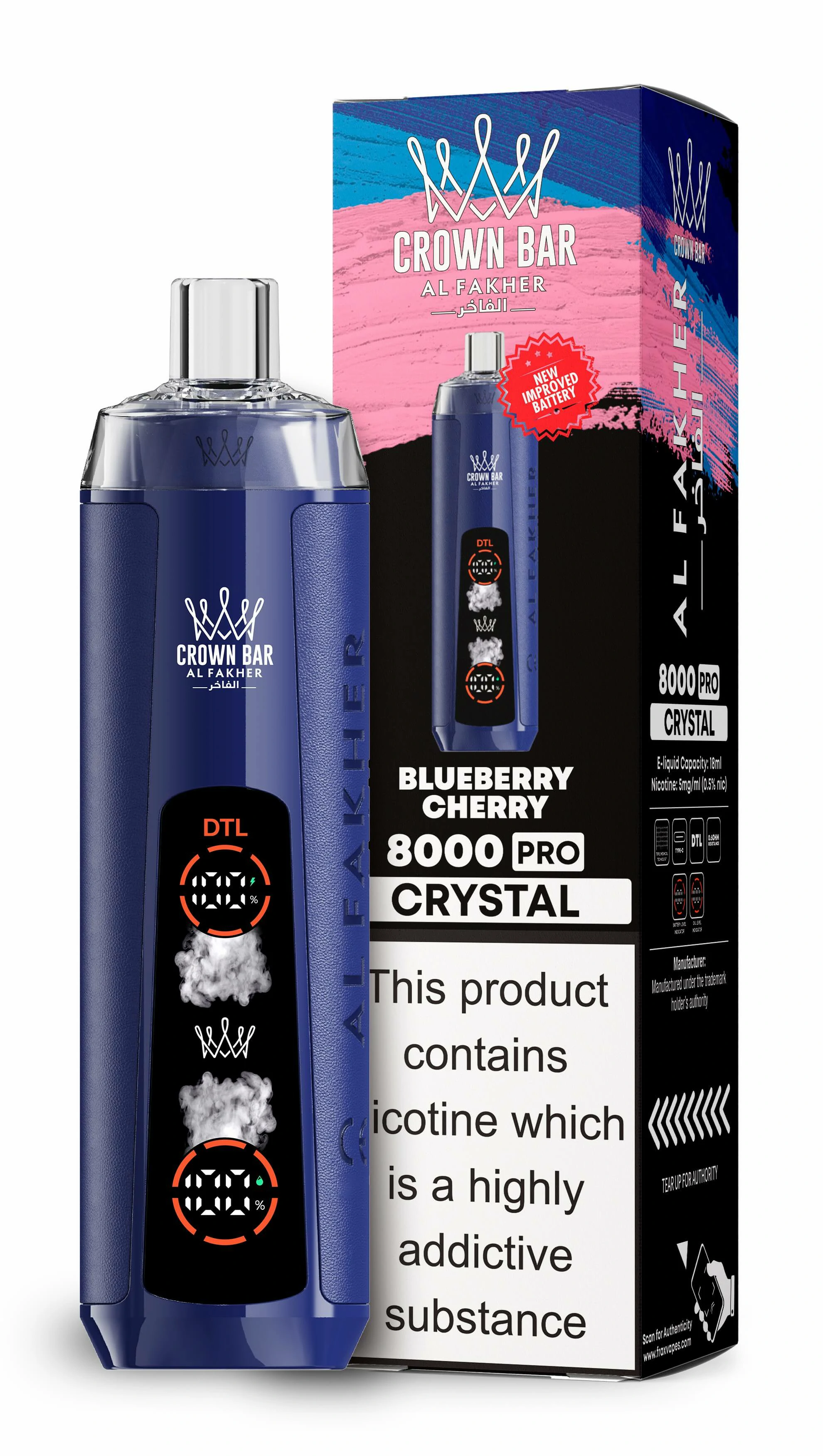 Al Fakher Mega Max 40000パフ 使い捨て電子タバコ - image 8