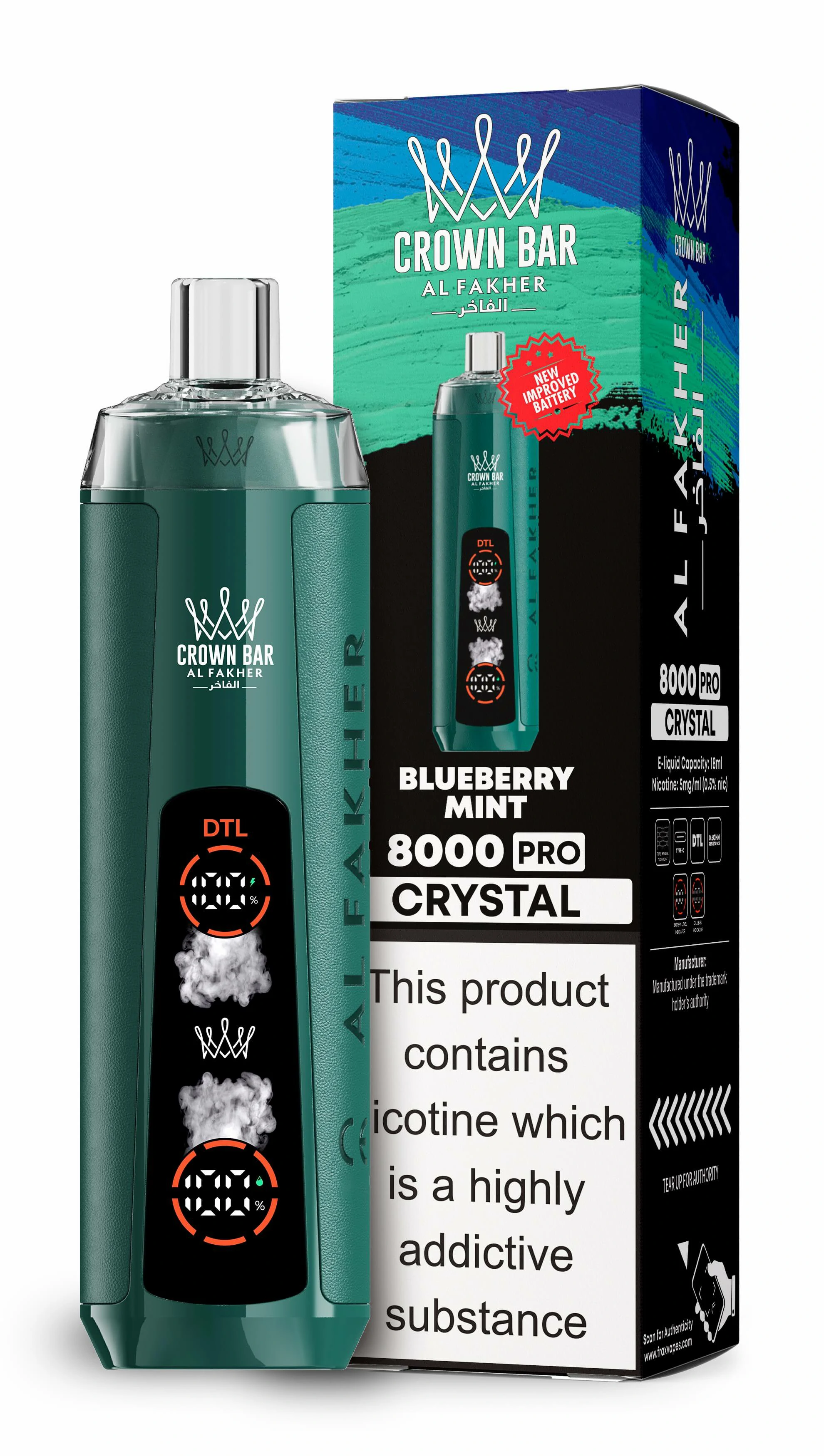 Al Fakher Mega Max 40000パフ 使い捨て電子タバコ - image 11