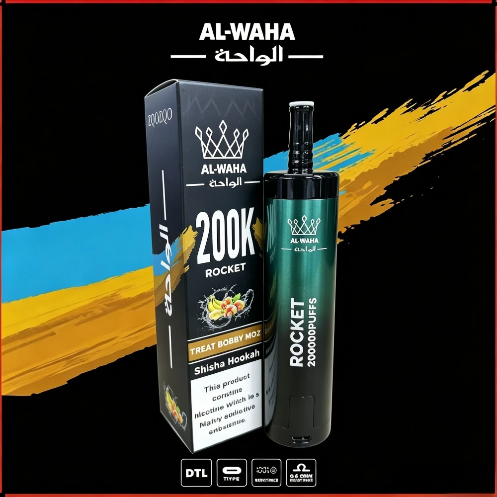 Al WAHA Rocket 200000パフ 使い捨て電子タバコ - image 8