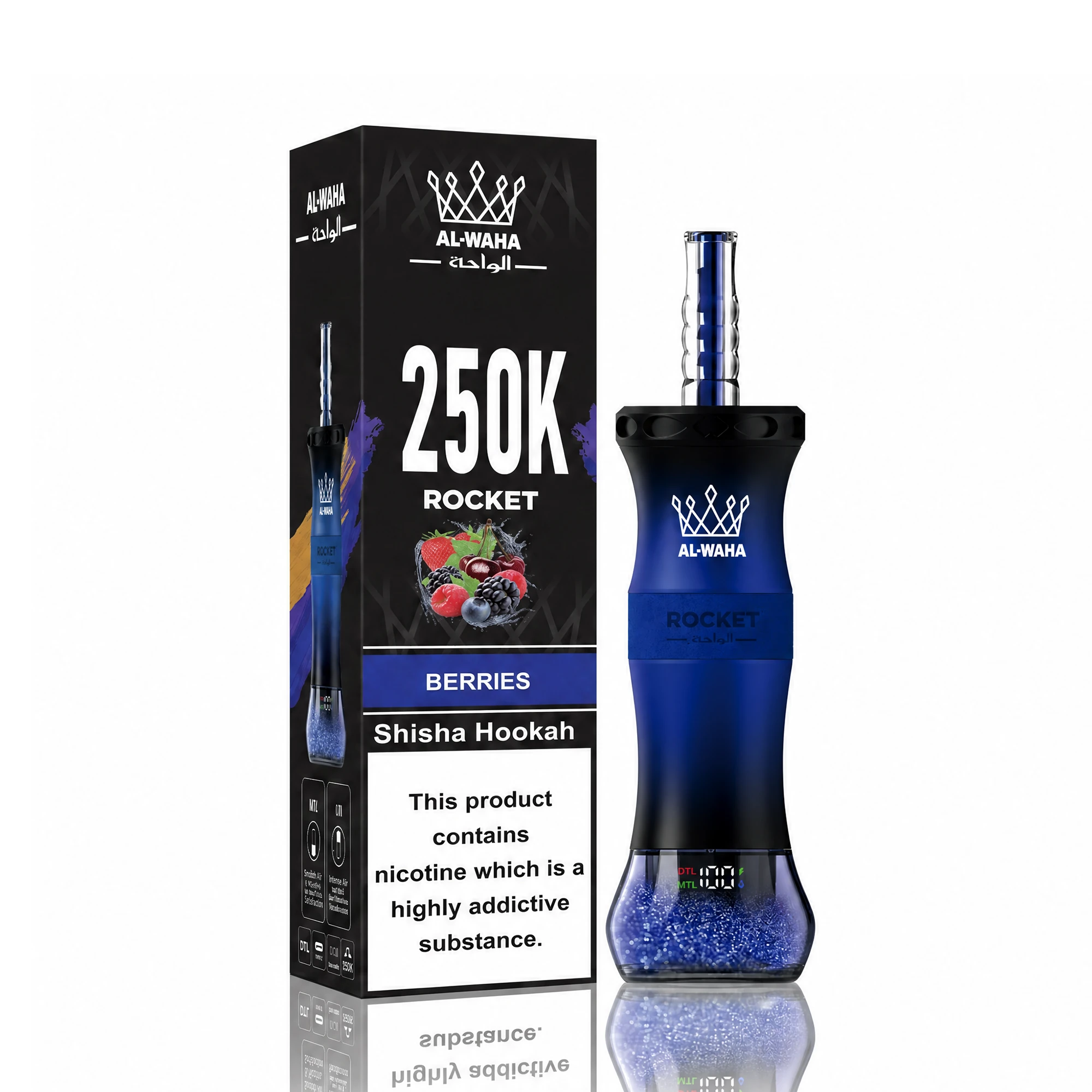 Al WAHA Rocket 250000パフ 使い捨て電子タバコ - image 3