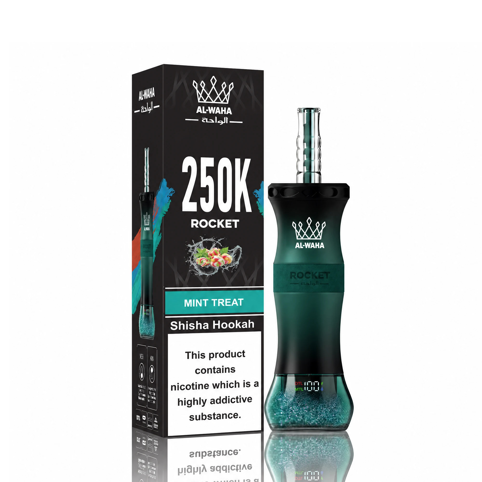 Al WAHA Rocket 250000パフ 使い捨て電子タバコ - image 2