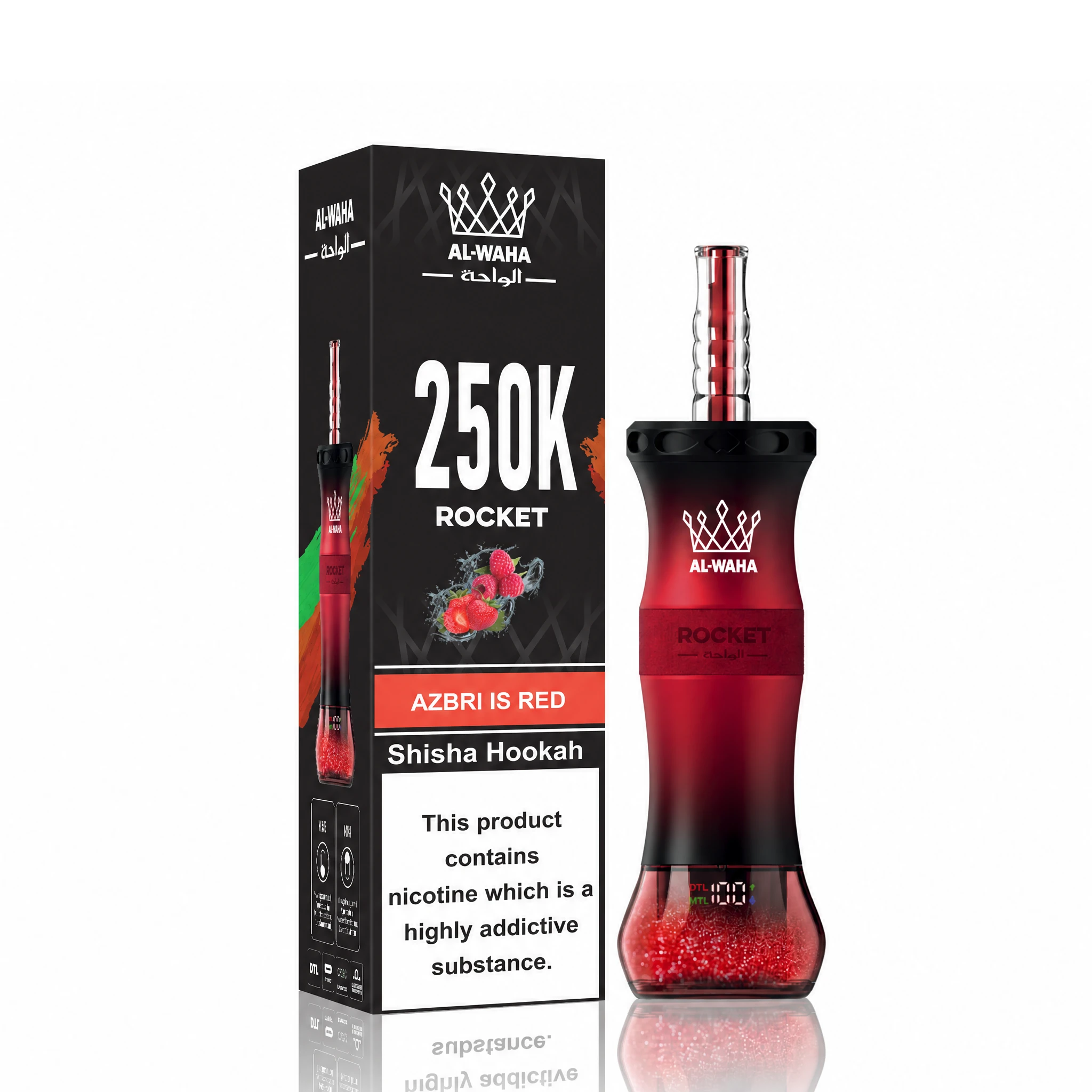 Al WAHA Rocket 250000パフ 使い捨て電子タバコ - image 8