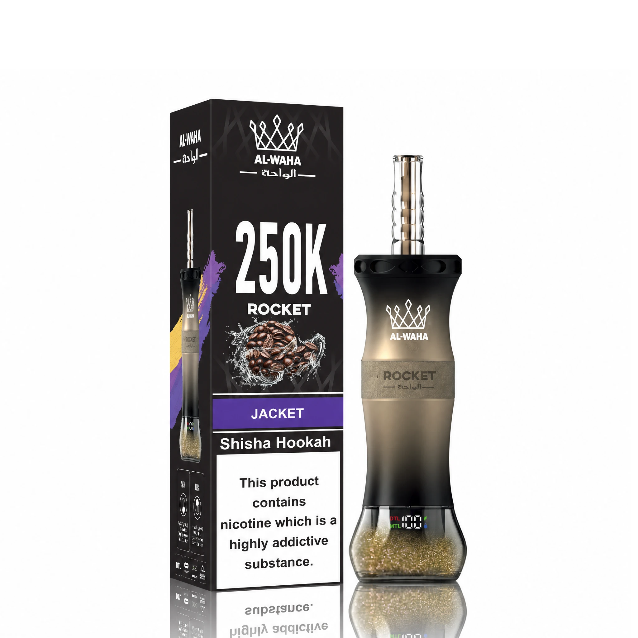 Al WAHA Rocket 250000パフ 使い捨て電子タバコ - image 6
