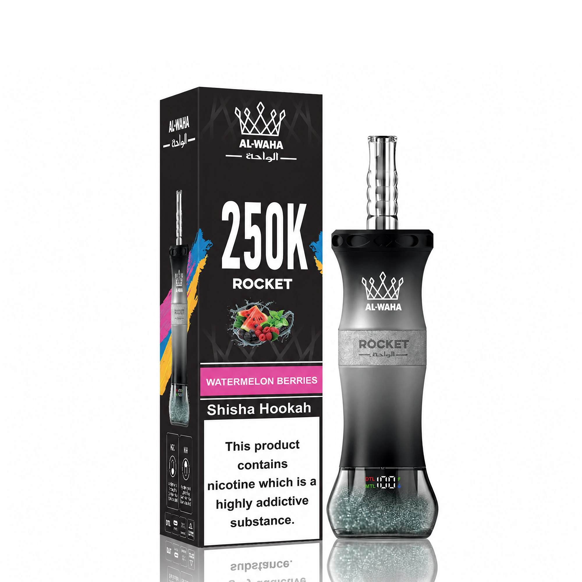 Al WAHA Rocket 250000パフ 使い捨て電子タバコ - image 9