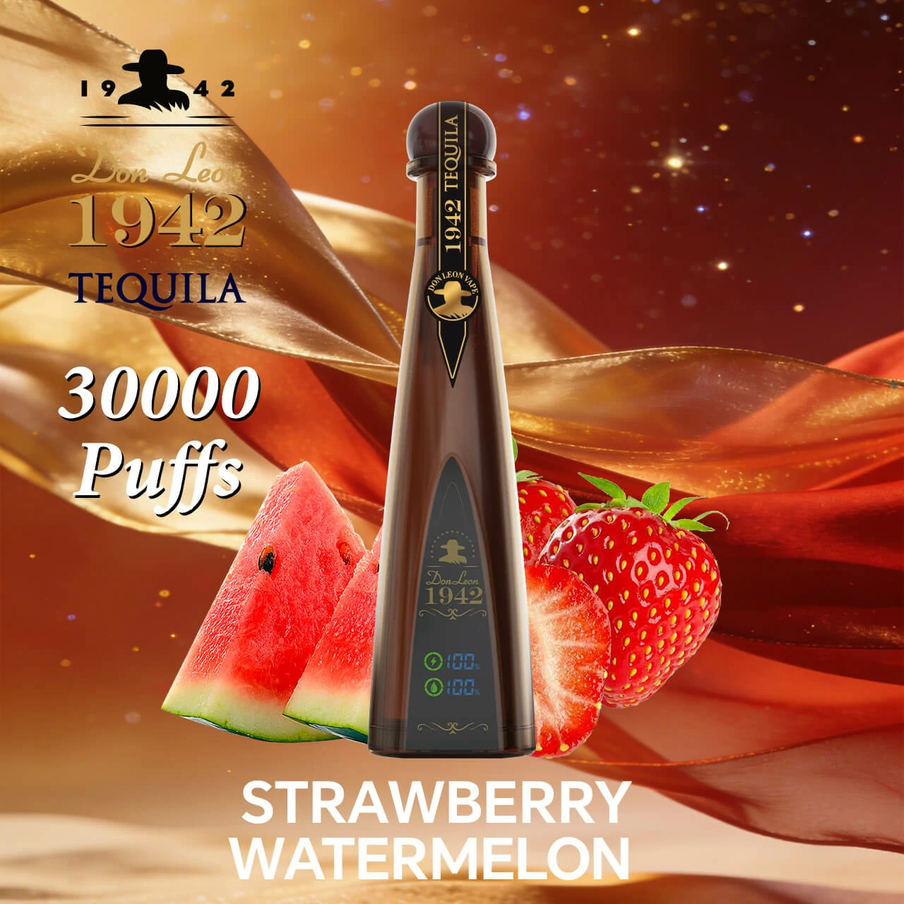 Azul Solaris Tequila Don Leon 1942 30000パフ 使い捨て電子タバコ - image 11