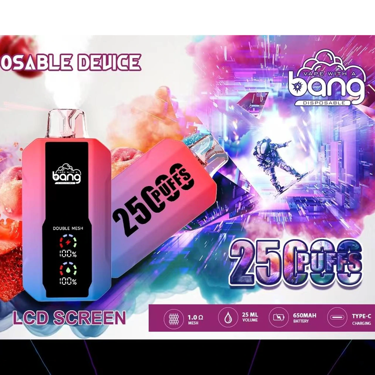 Bang 25000パフ 使い捨て電子タバコ - image 2