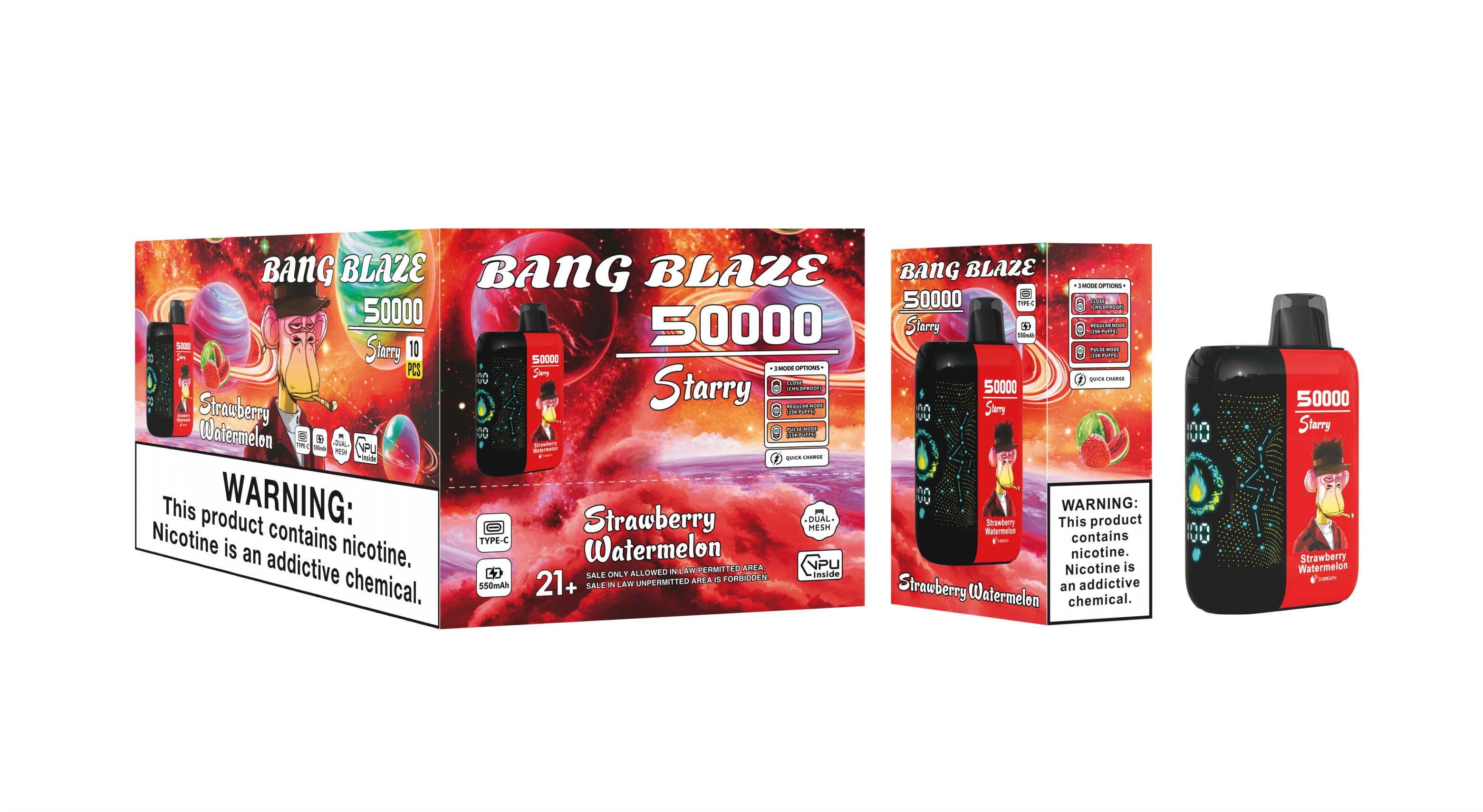 Bang Blaze Starry 50000パフ 使い捨て電子タバコ - image 2
