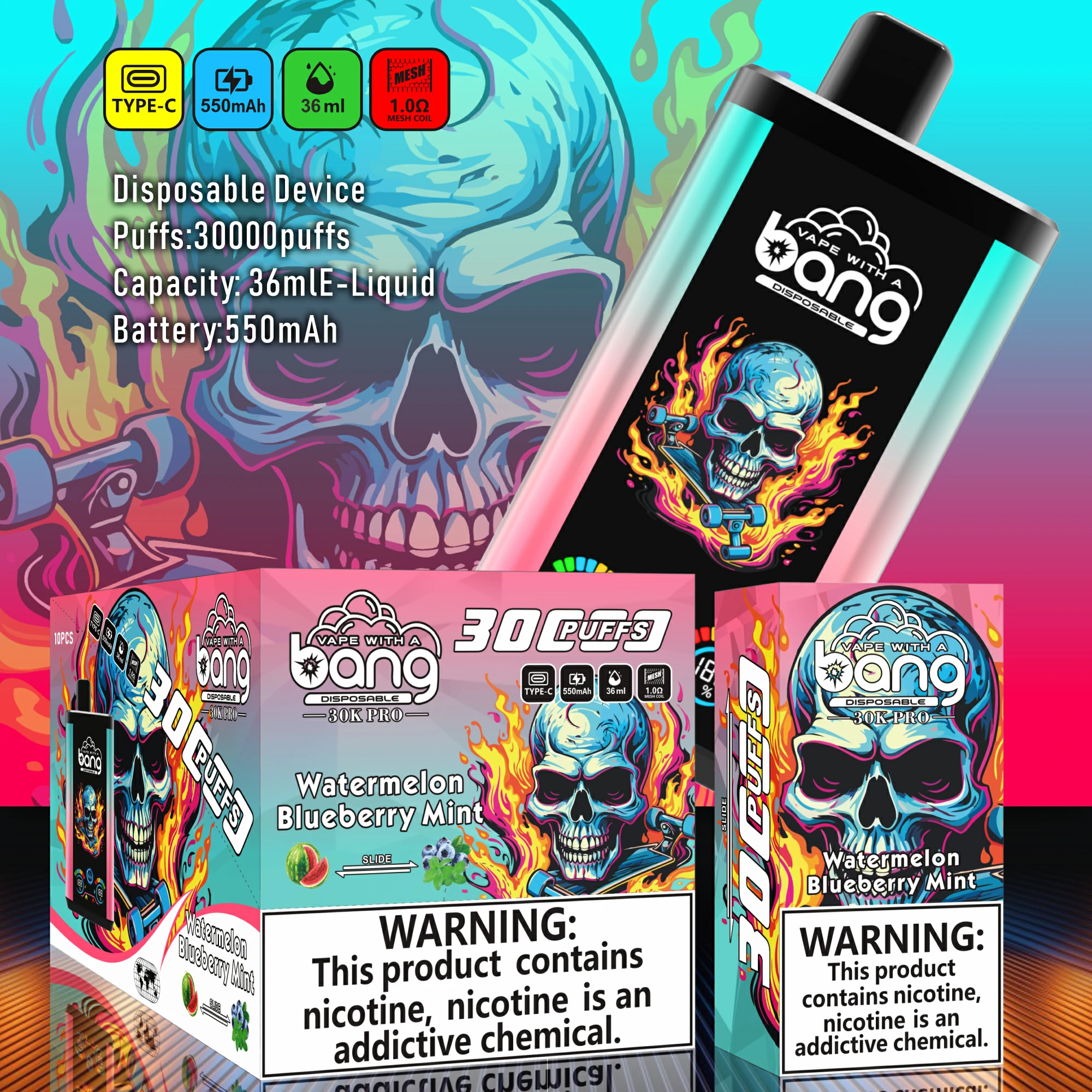 BANG B30S 30000パフ 使い捨て電子タバコ - image 5