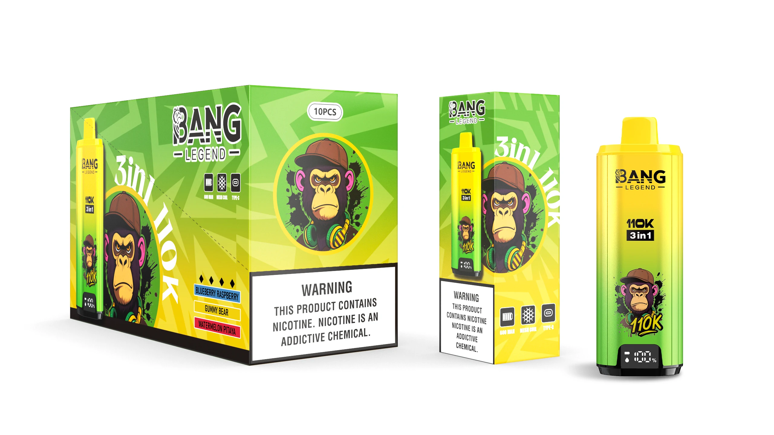 Bang Legend 110000パフ 使い捨て電子タバコ - image 3
