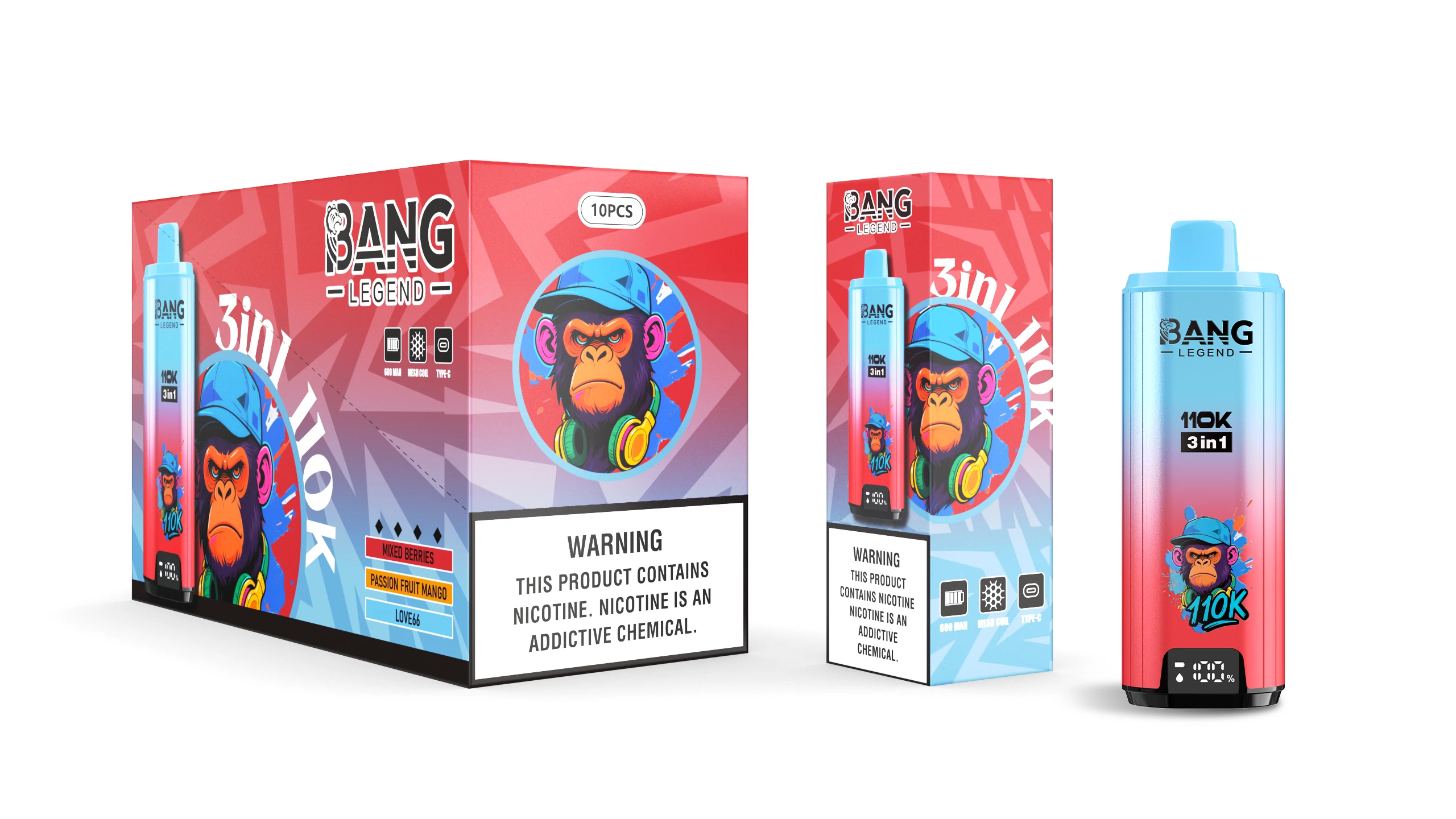 Bang Legend 110000パフ 使い捨て電子タバコ - image 11