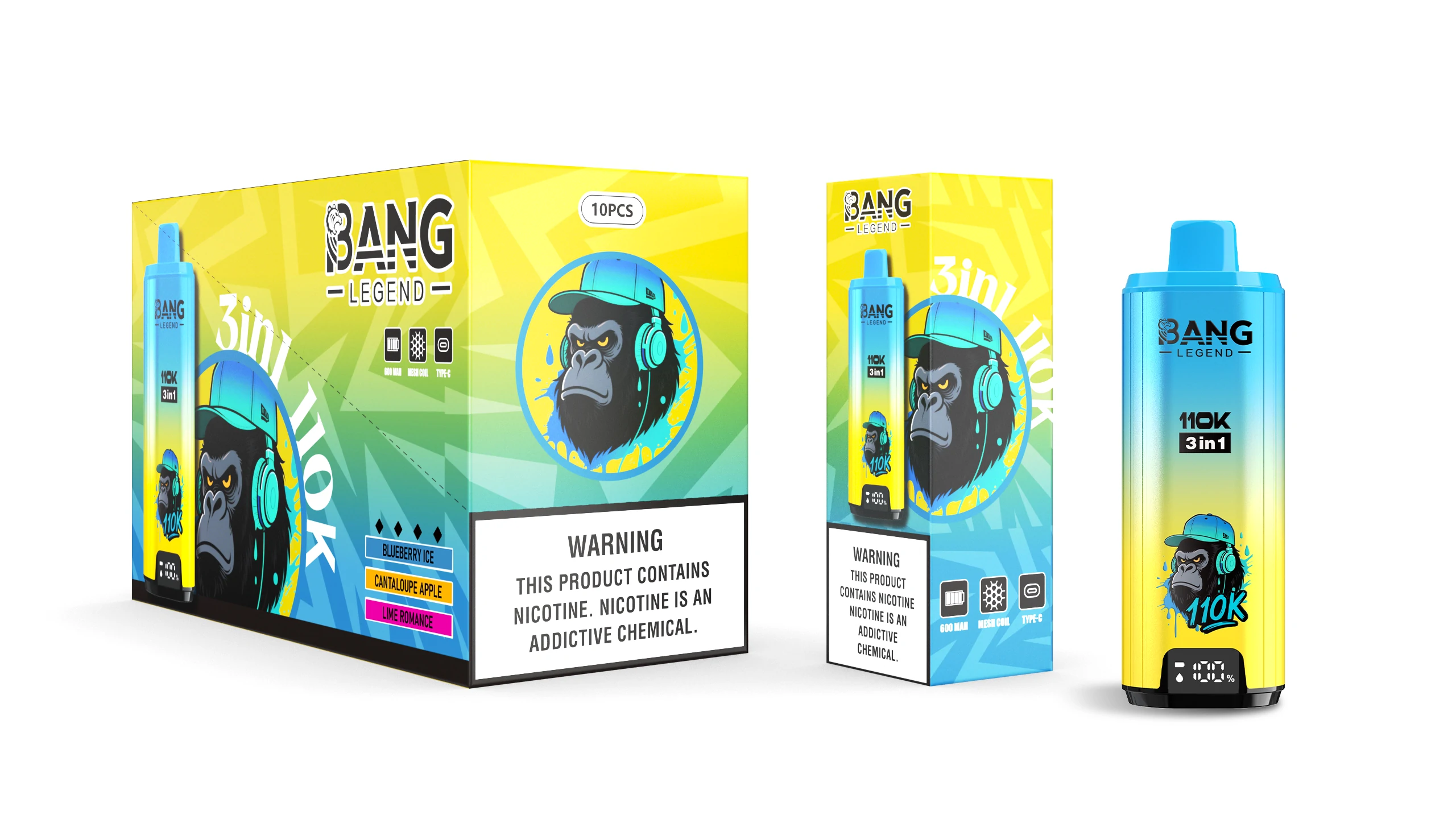Bang Legend 110000パフ 使い捨て電子タバコ - image 2