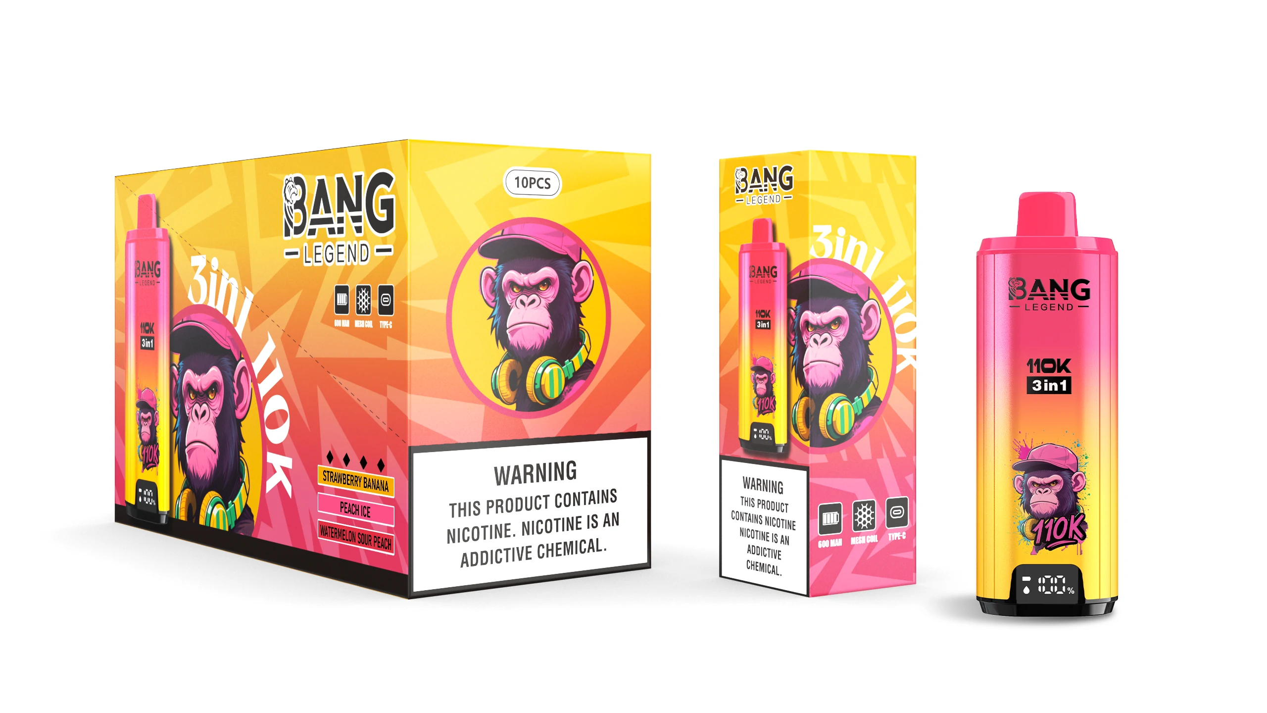 Bang Legend 110000パフ 使い捨て電子タバコ - image 9