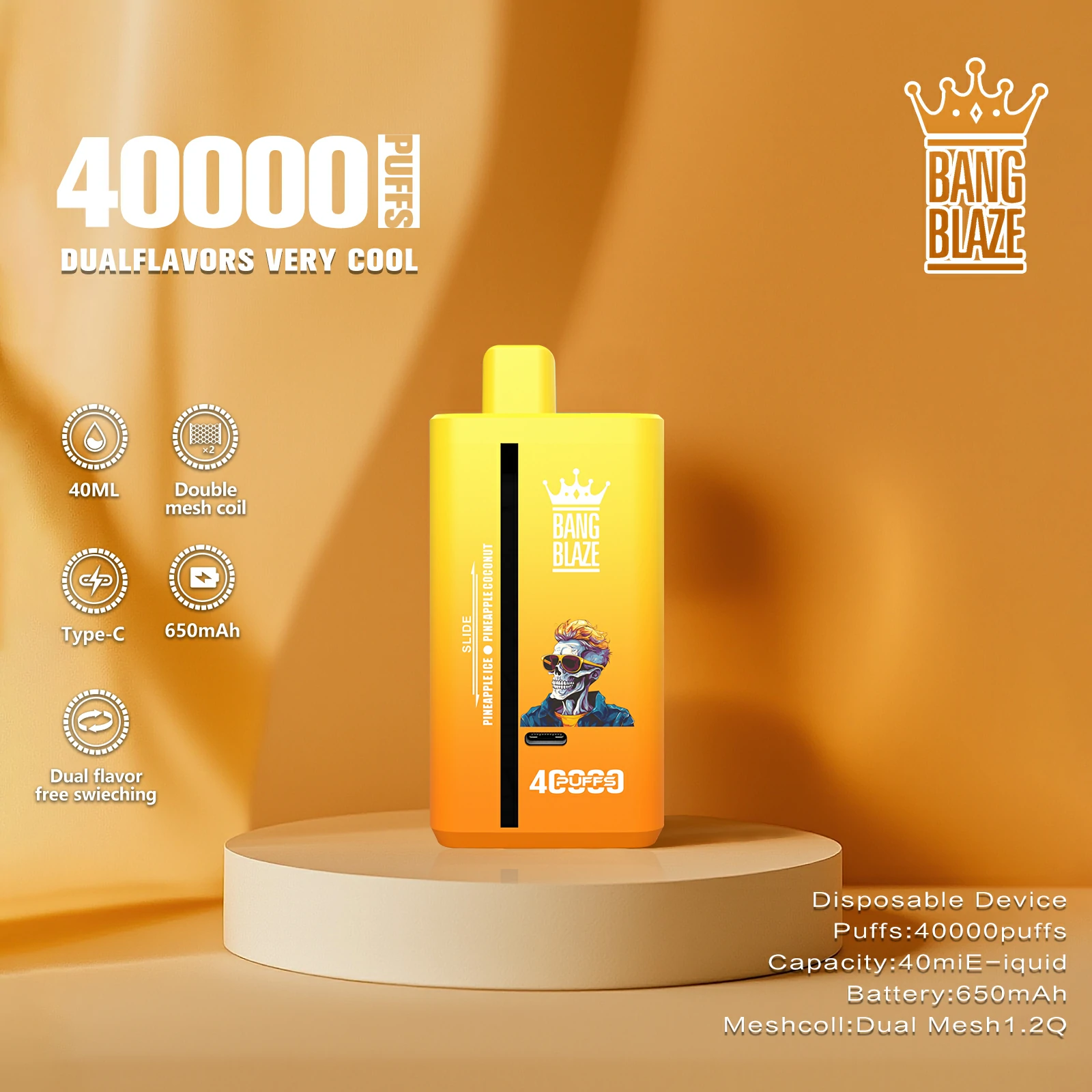 Bang Blaze 40000パフ 使い捨て電子タバコ - image 5