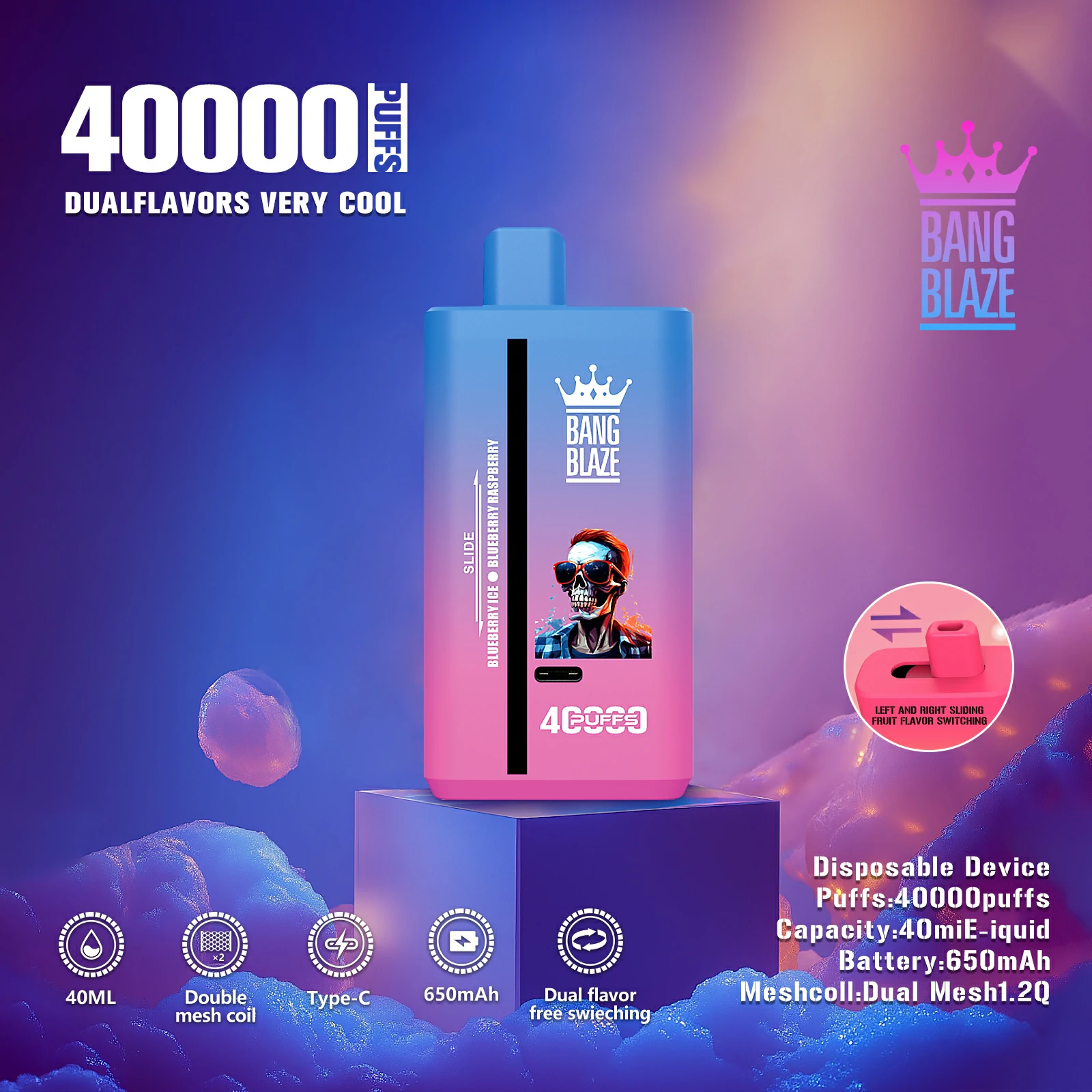 Bang Blaze 40000パフ 使い捨て電子タバコ - image 7