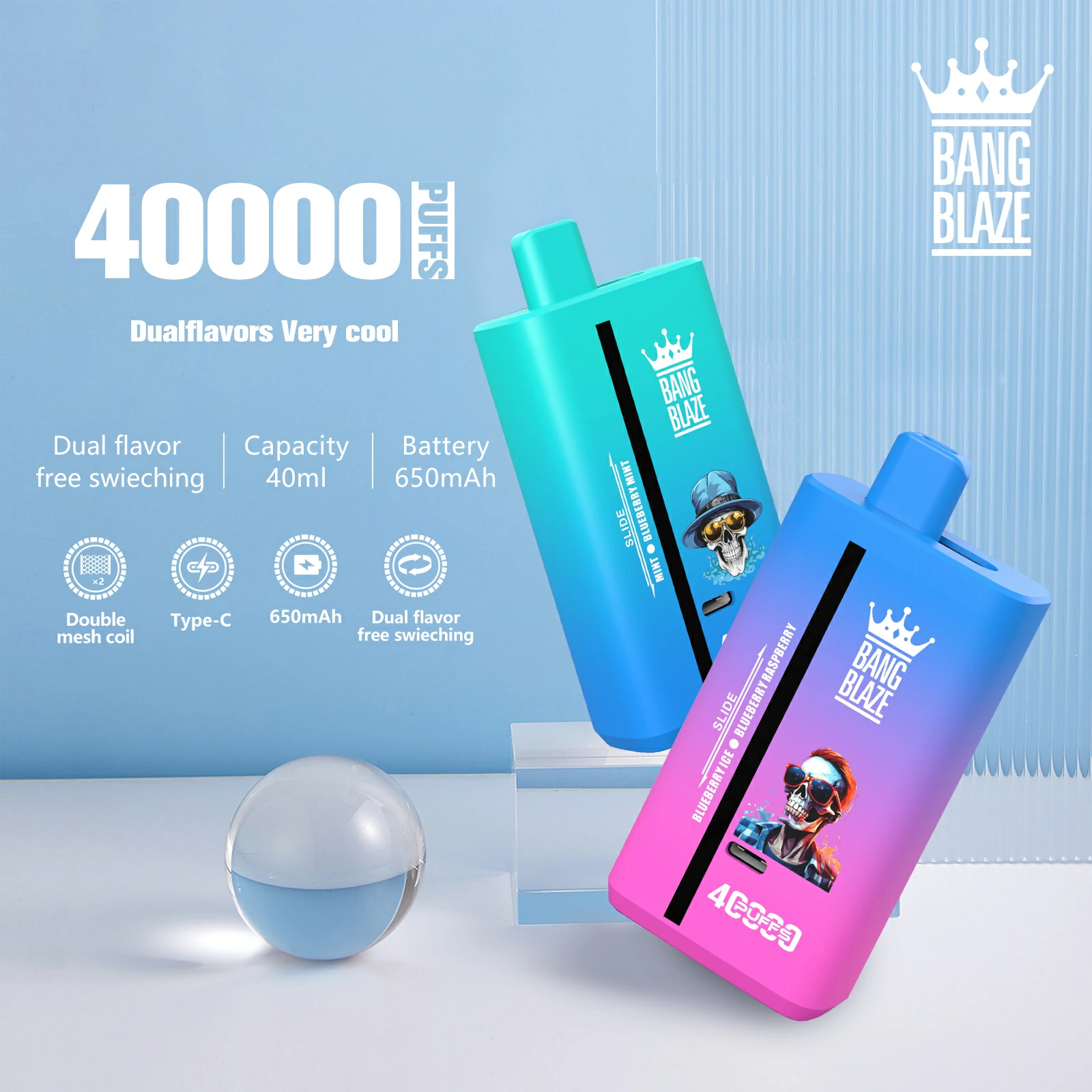 Bang Blaze 40000パフ 使い捨て電子タバコ - image 2