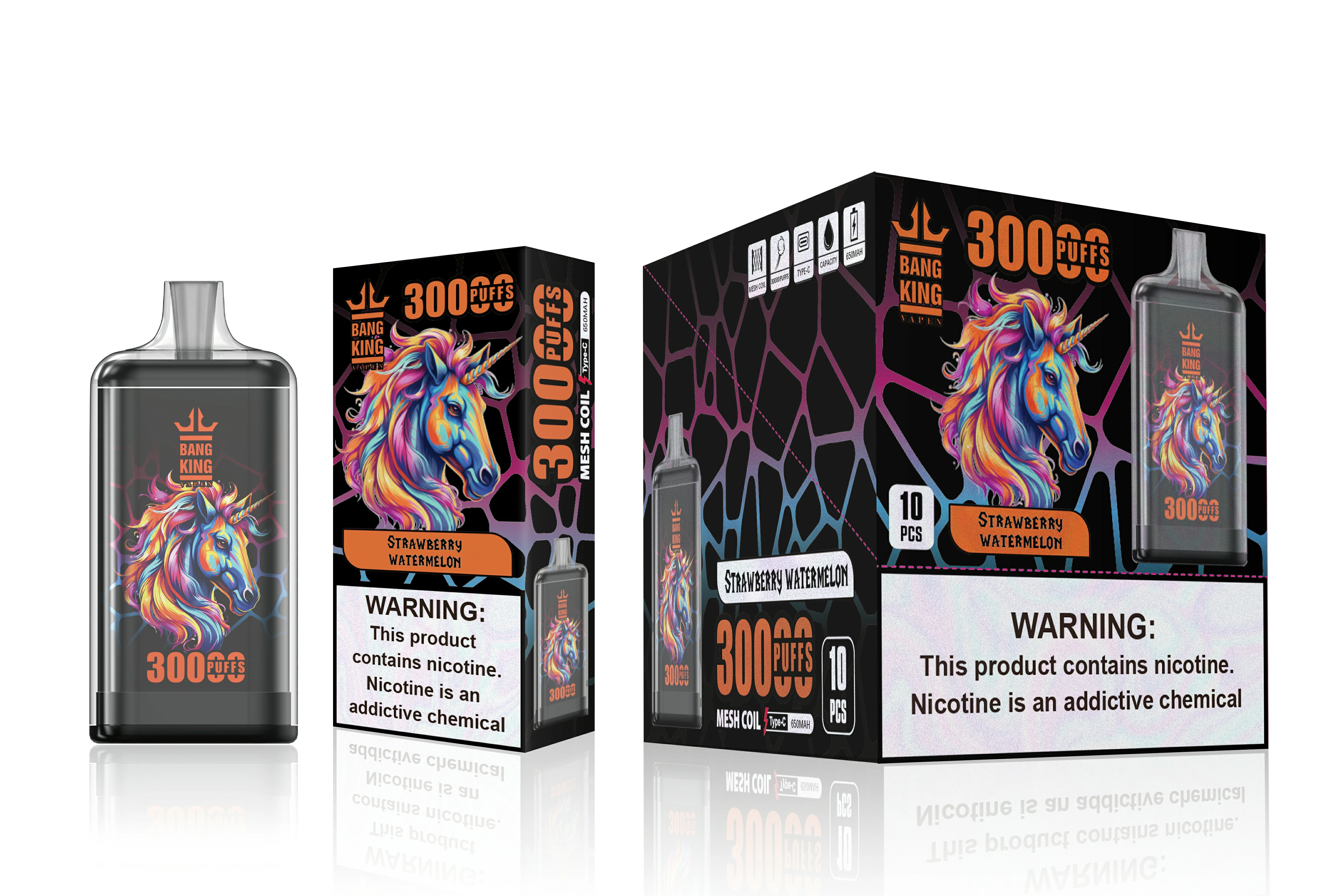 Bang King Totem 30000パフ 使い捨て電子タバコ - image 2