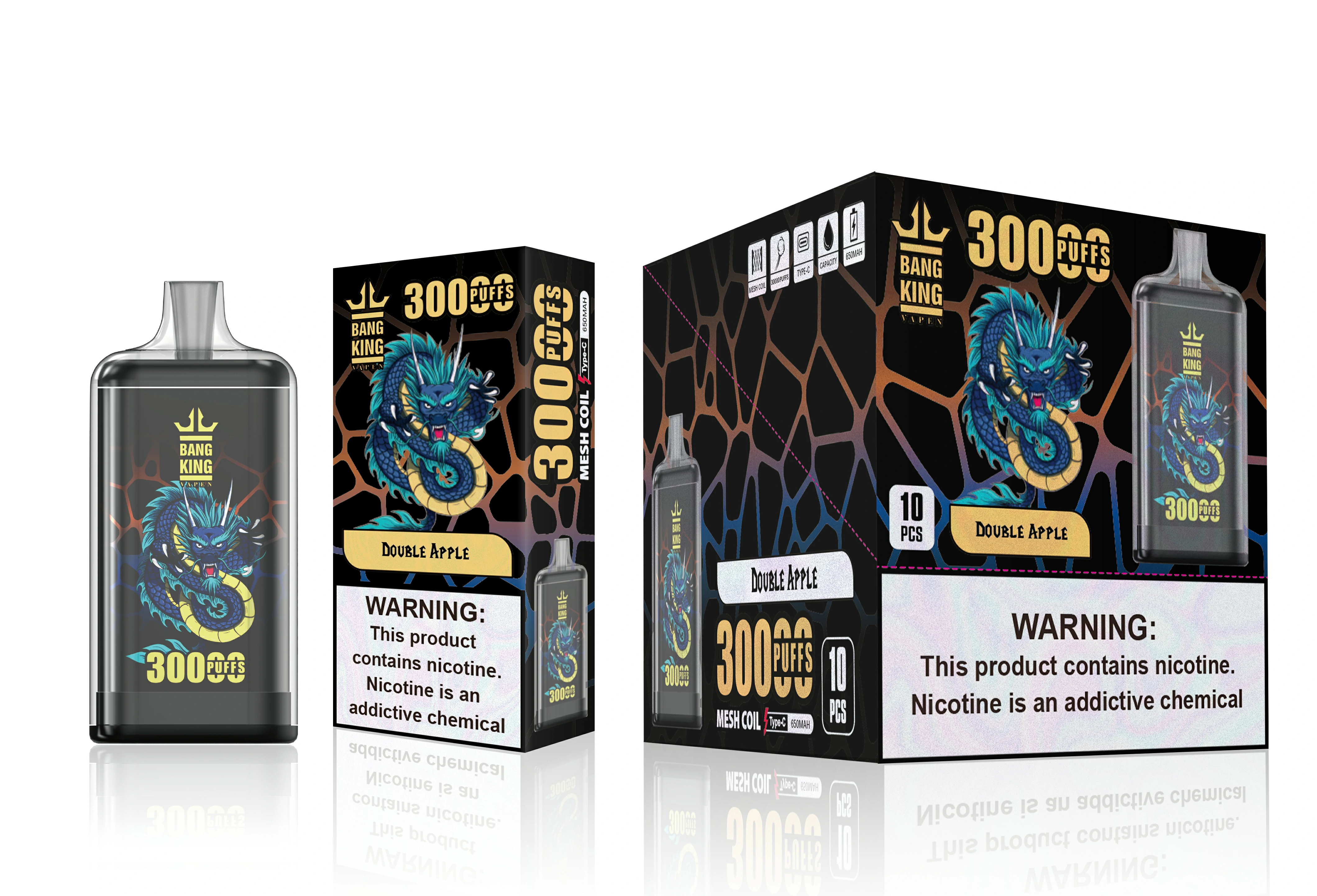 Bang King Totem 30000パフ 使い捨て電子タバコ - image 7
