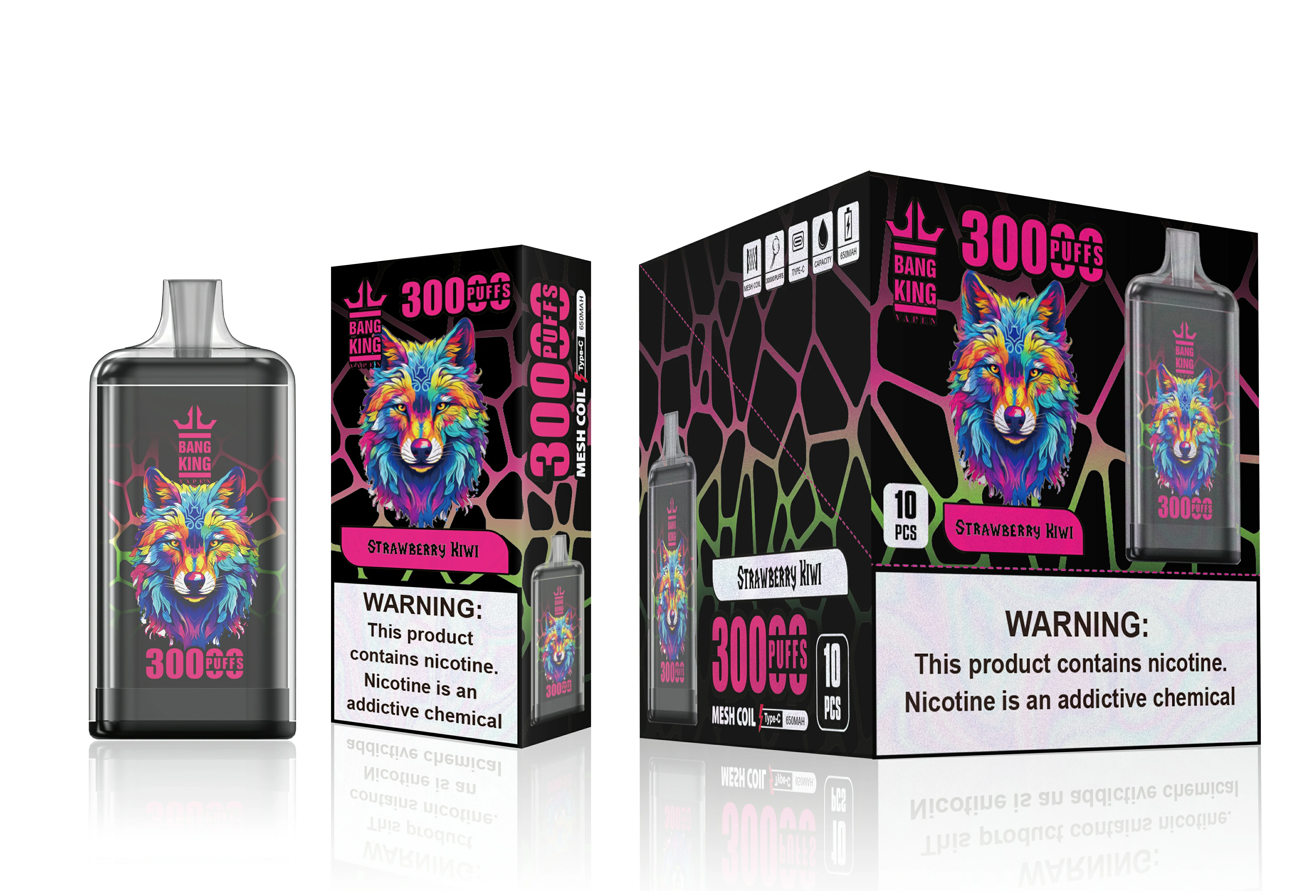 Bang King Totem 30000パフ 使い捨て電子タバコ - image 8