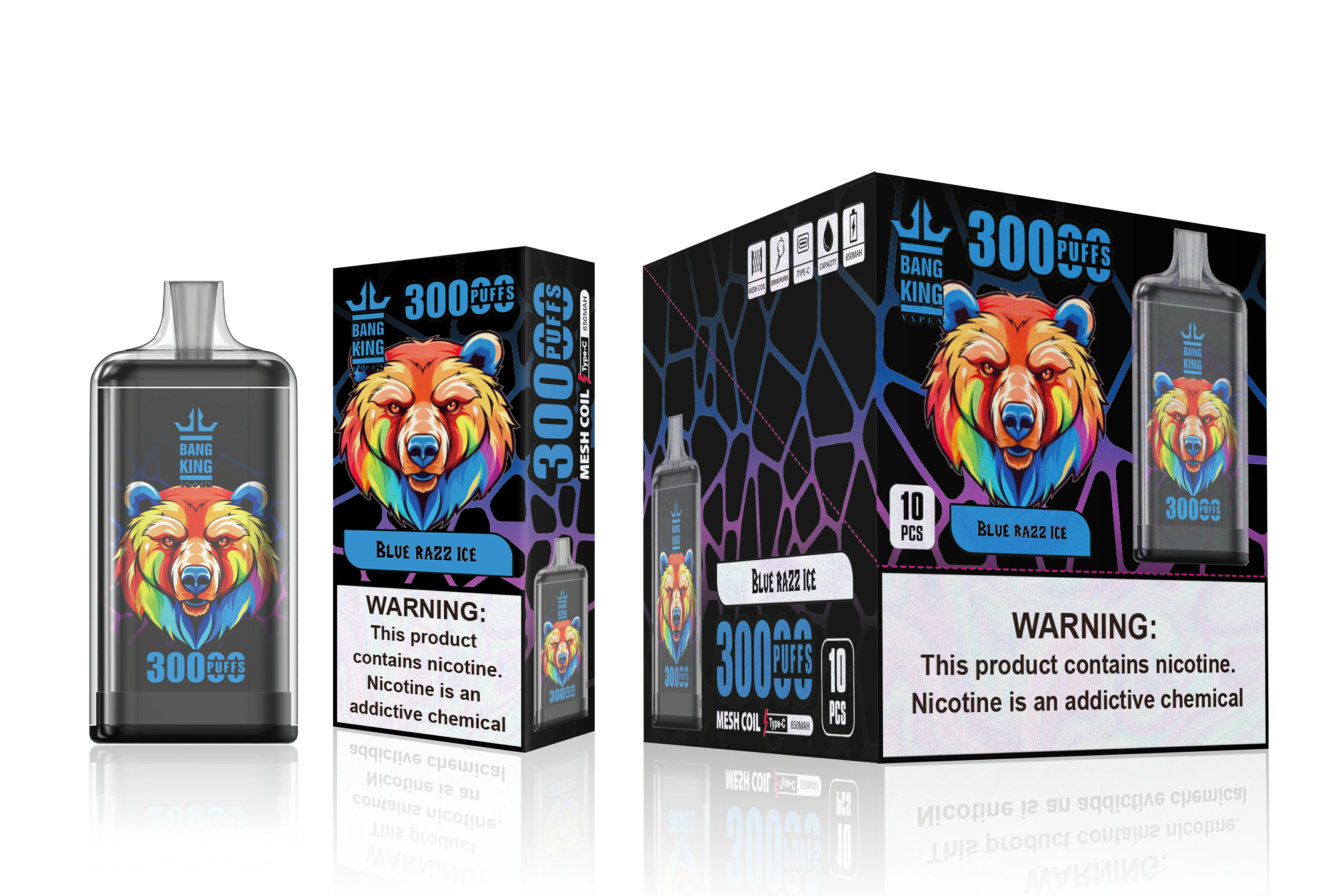Bang King Totem 30000パフ 使い捨て電子タバコ - image 5