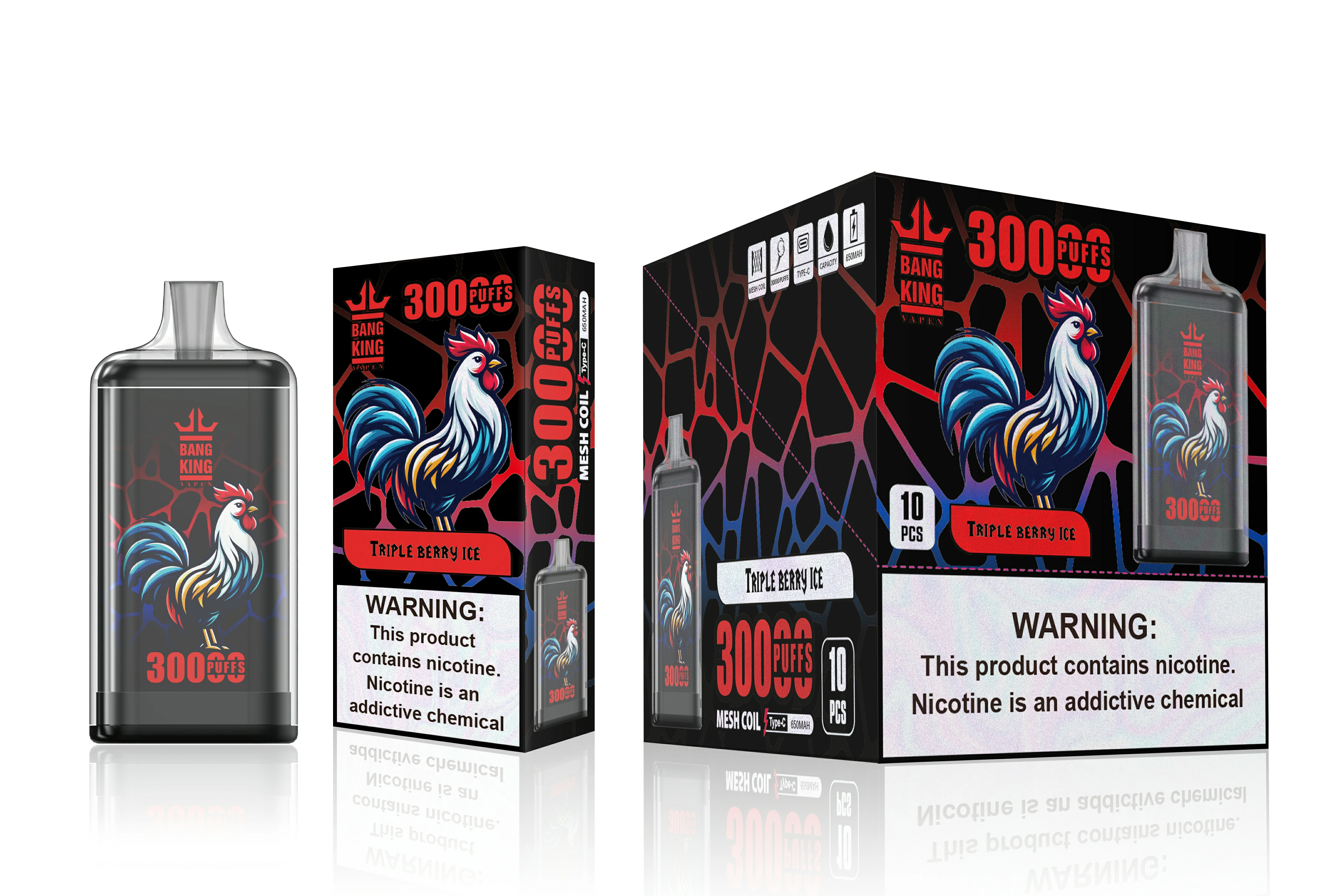 Bang King Totem 30000パフ 使い捨て電子タバコ - image 6