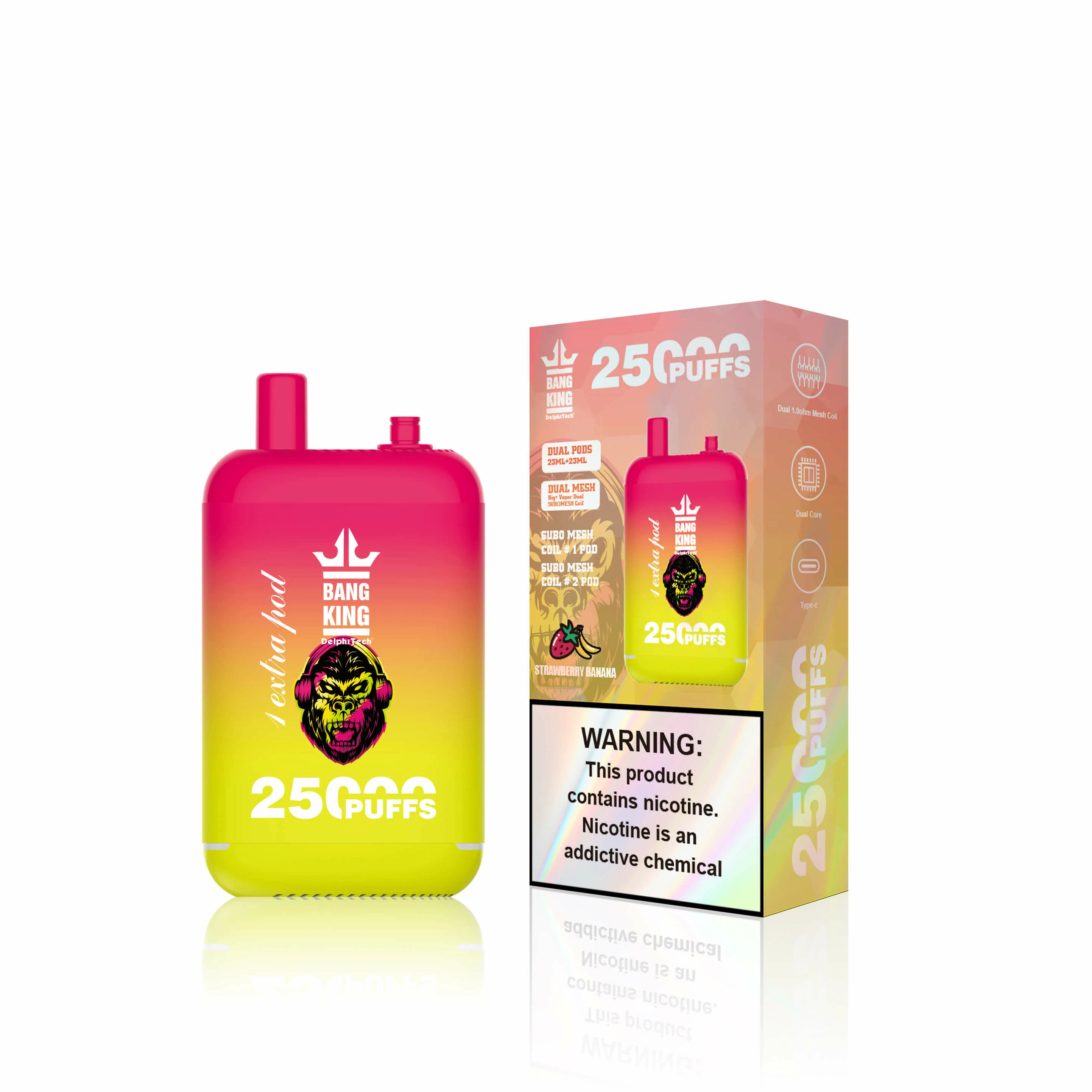 Bang King 25000パフ 使い捨て電子タバコ - image 3