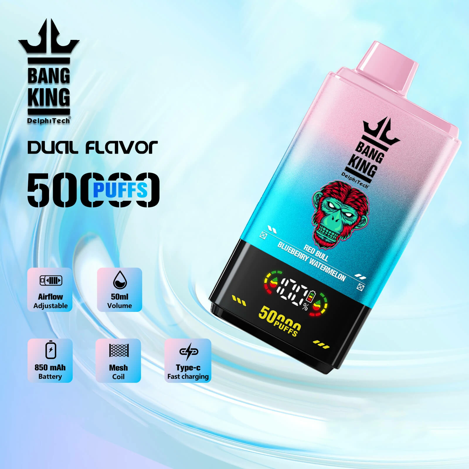 Bang King Twins 50000パフ 使い捨て電子タバコ - image 6