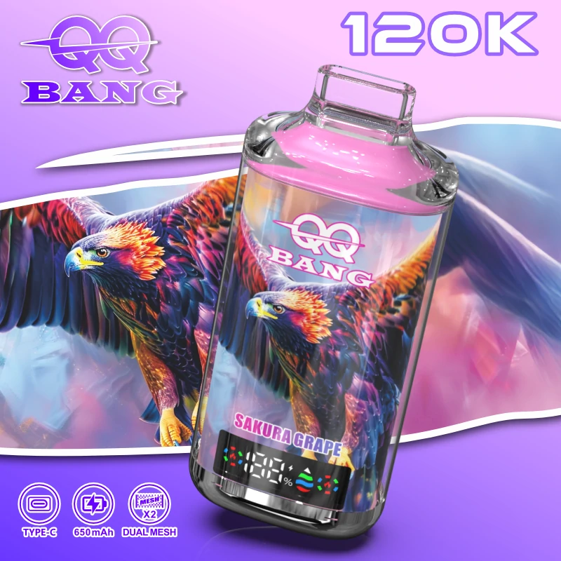 BANG QQ Crystal 120000パフ 使い捨て電子タバコ - image 3
