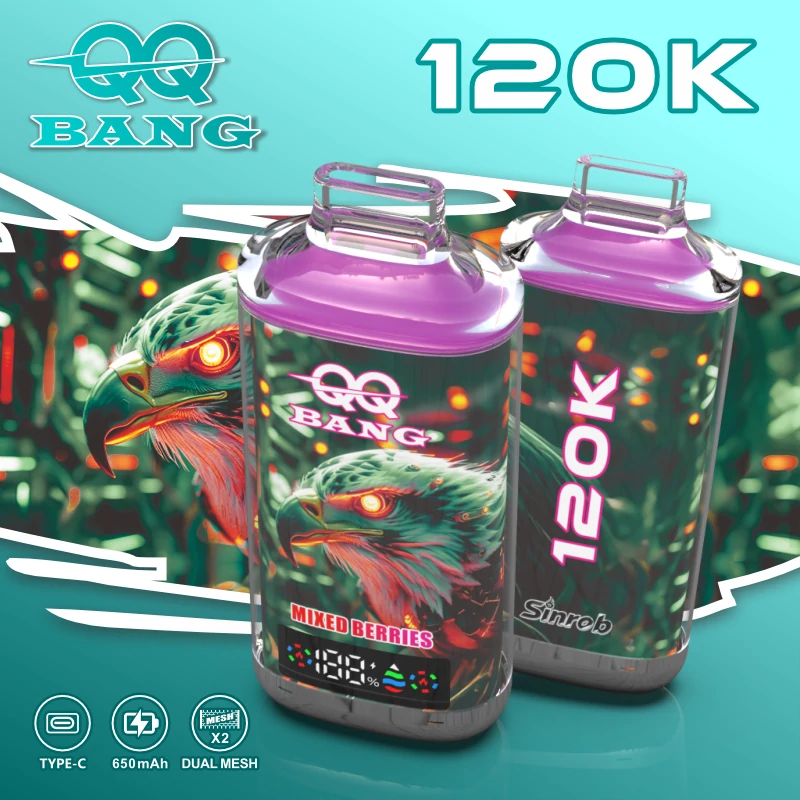 BANG QQ Crystal 120000パフ 使い捨て電子タバコ - image 10