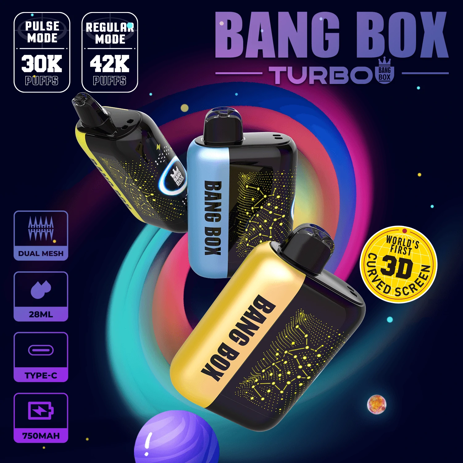 Bang Box 42000パフ 使い捨て電子タバコ - image 2