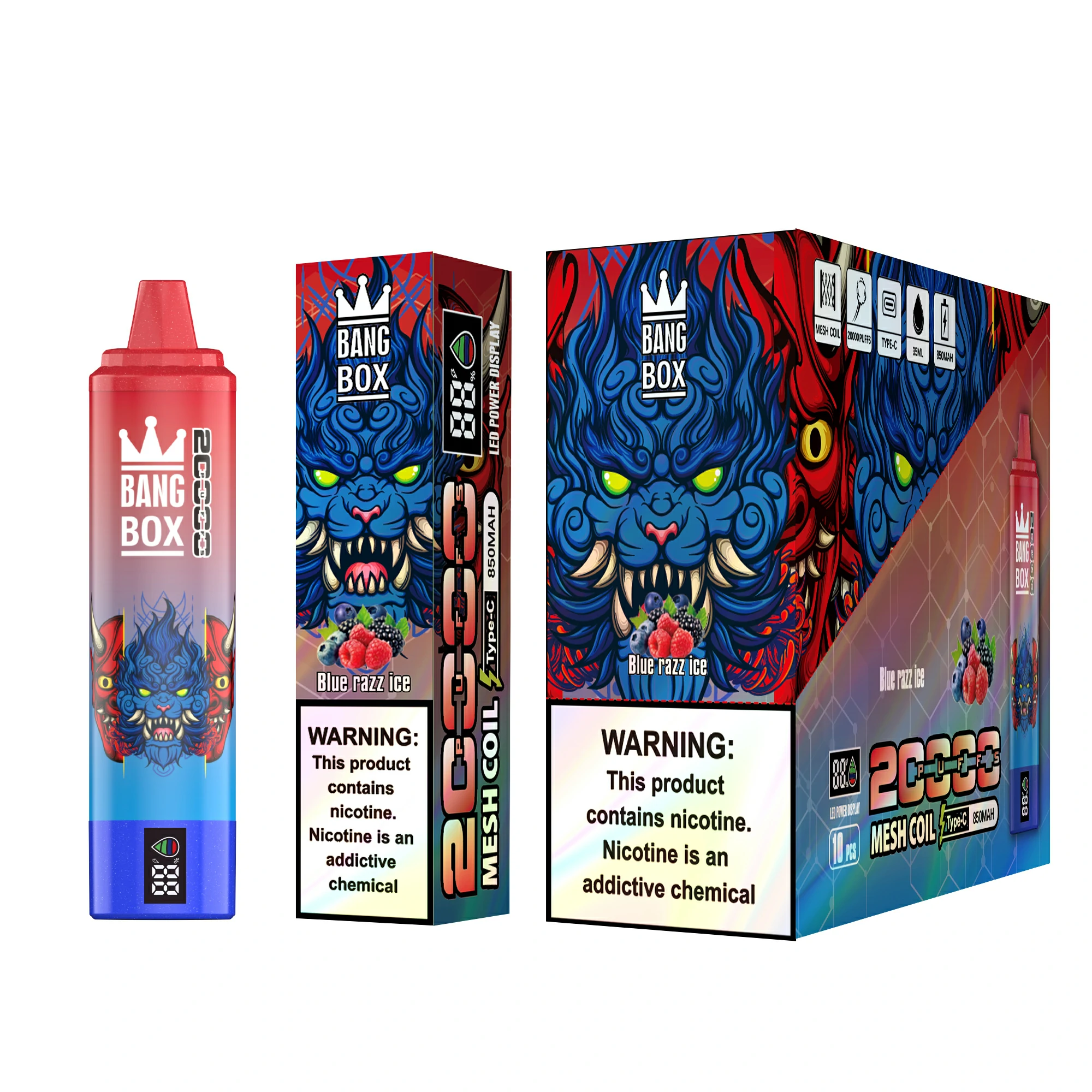 Bang Box 20000パフ 使い捨て電子タバコ - image 2