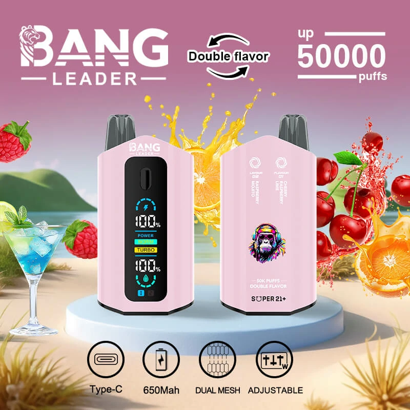Bang Leader 50000パフ 2-in-1 使い捨て電子タバコ - image 4