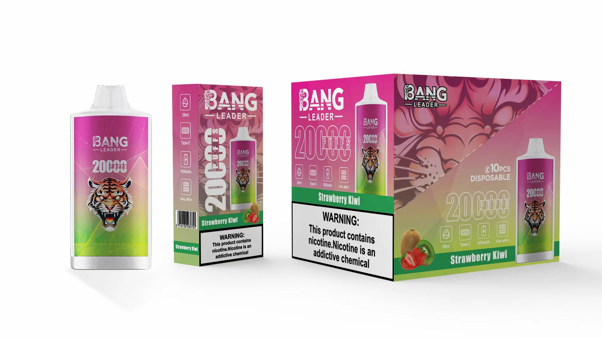 Bang Leader 20000パフ 使い捨て電子タバコ - image 2