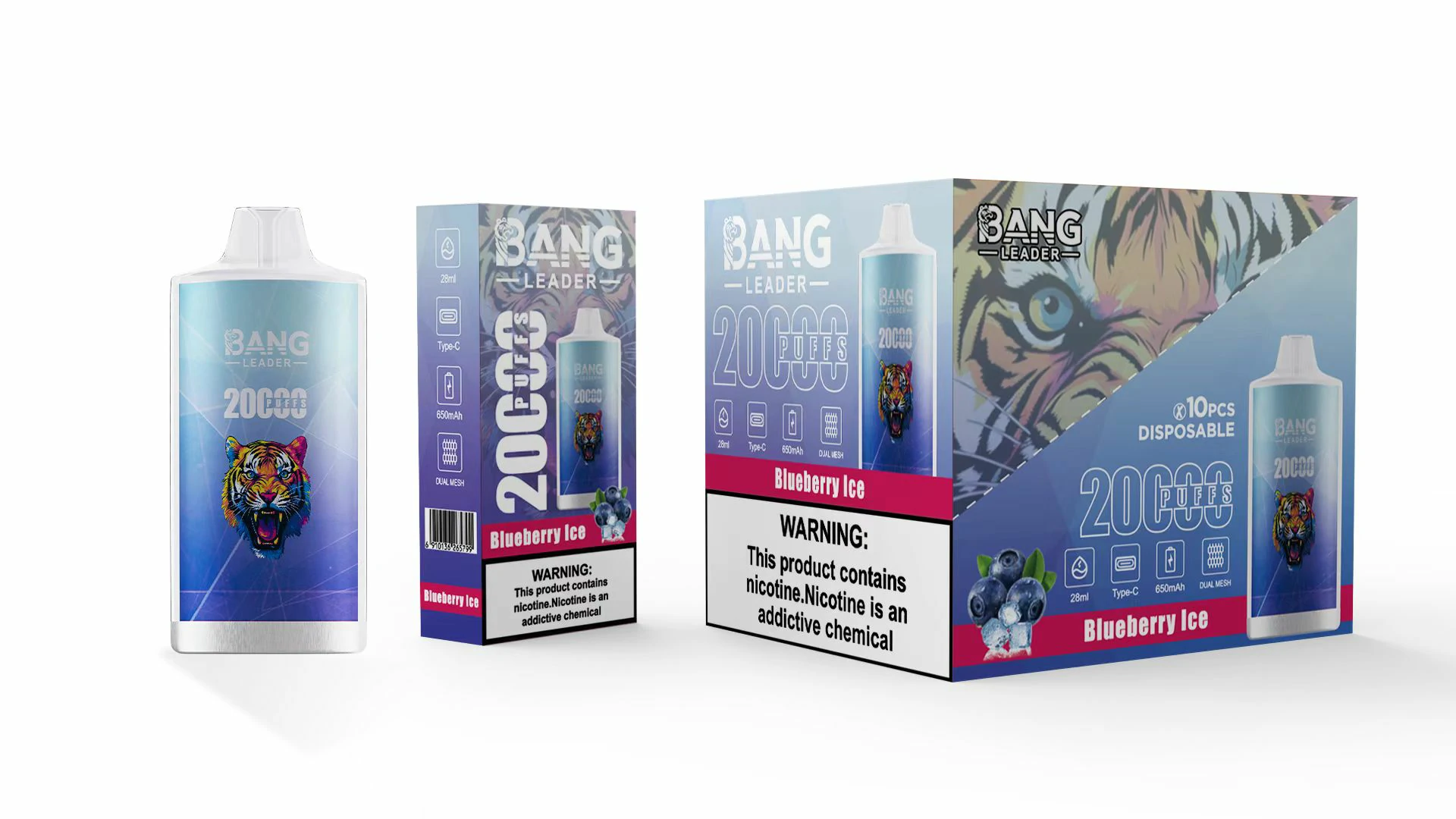Bang Leader 20000パフ 使い捨て電子タバコ - image 3