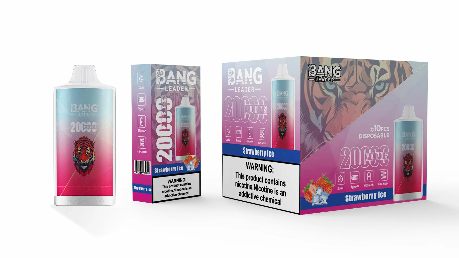 Bang Leader 20000パフ 使い捨て電子タバコ - image 9