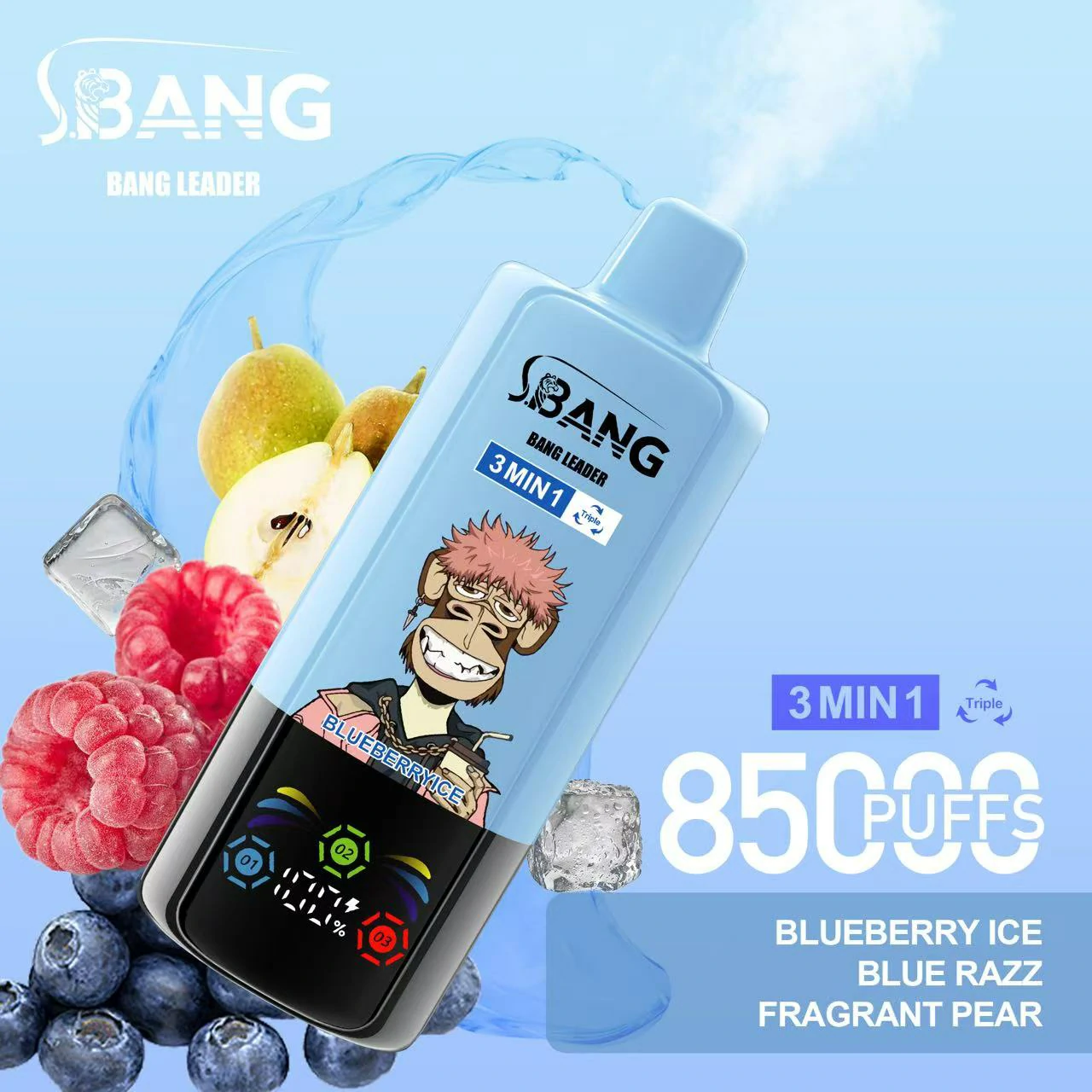 Bang Leader 85000パフ 3-in-1 使い捨て電子タバコ - image 7