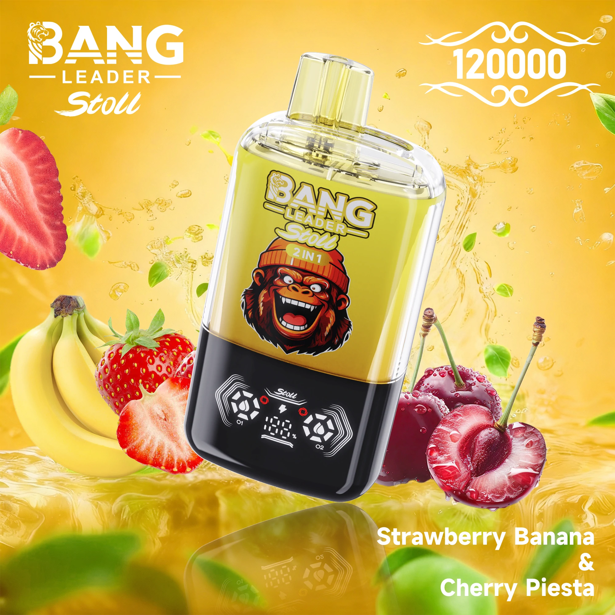 Bang Leader 120000パフ 2-in-1 使い捨て電子タバコ - image 2
