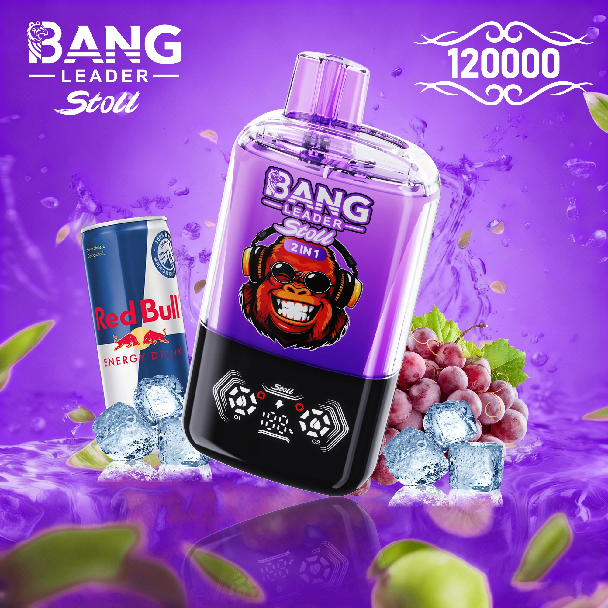 Bang Leader 120000パフ 2-in-1 使い捨て電子タバコ - image 4
