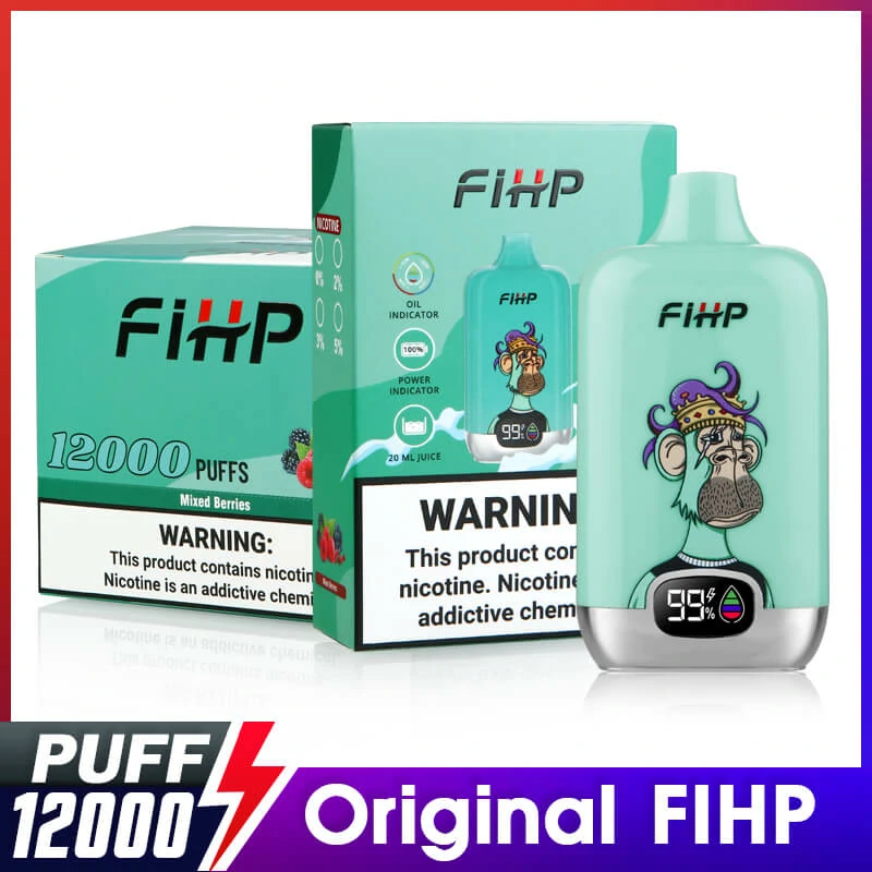 FIHP 12000パフ 使い捨て電子タバコ - image 8