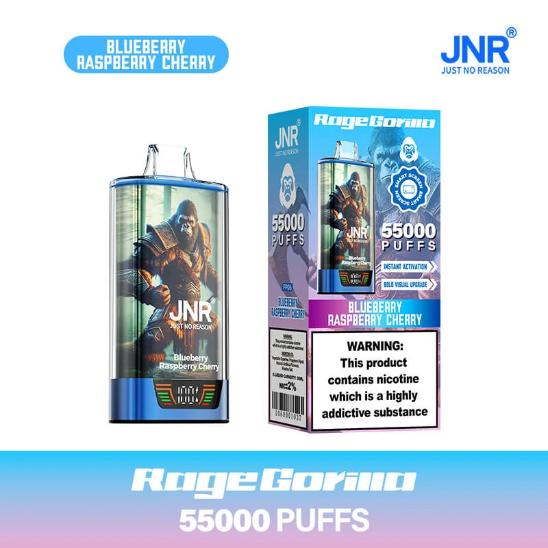 JNR RAGE GORILLA 55000パフ 使い捨て電子タバコ - image 2