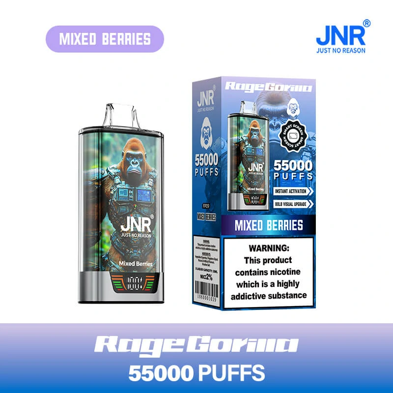 JNR RAGE GORILLA 55000パフ 使い捨て電子タバコ - image 8